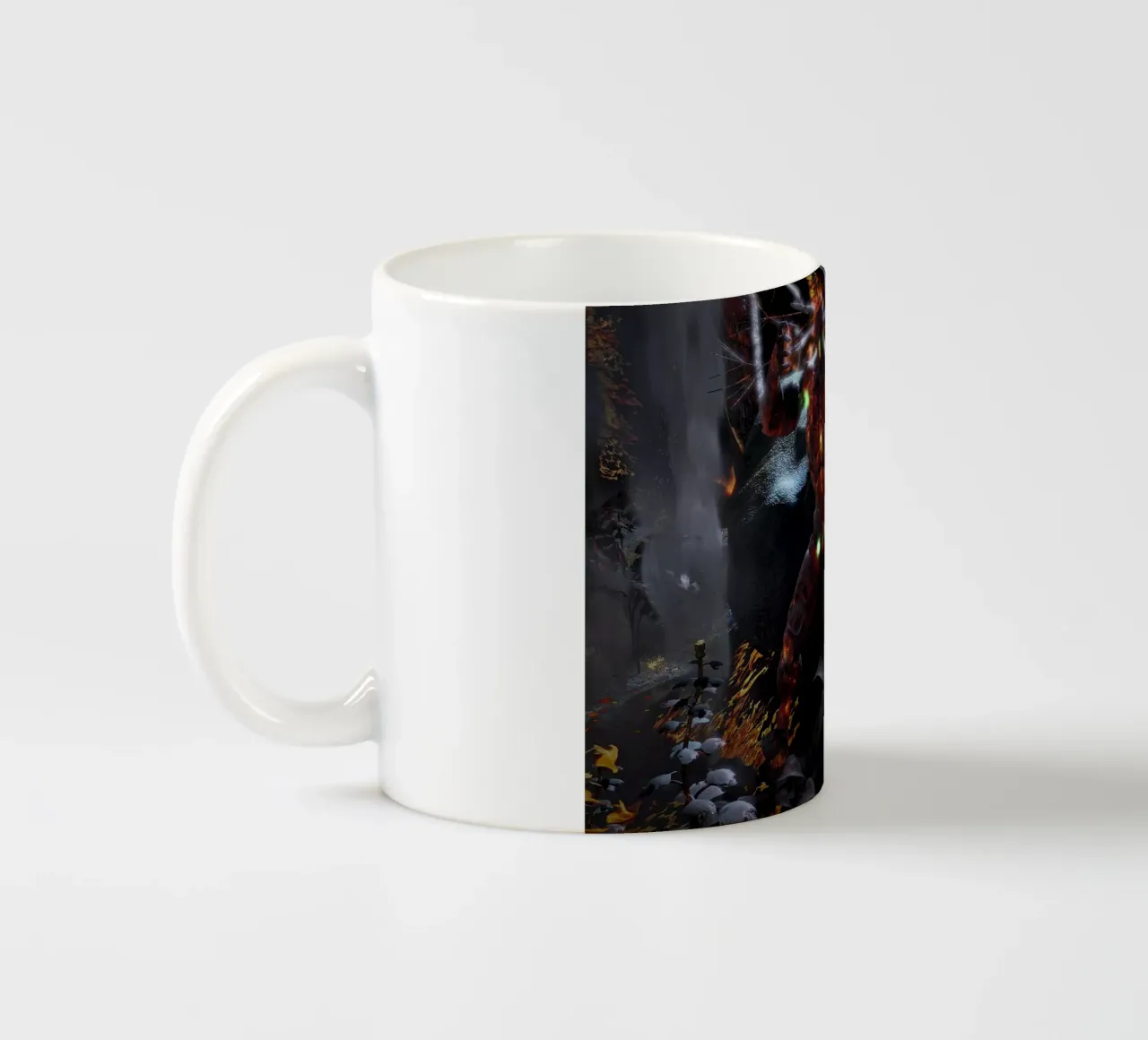 Rosalie - Cyber Lycan Meta Howler tazza in ceramica da the-witcher