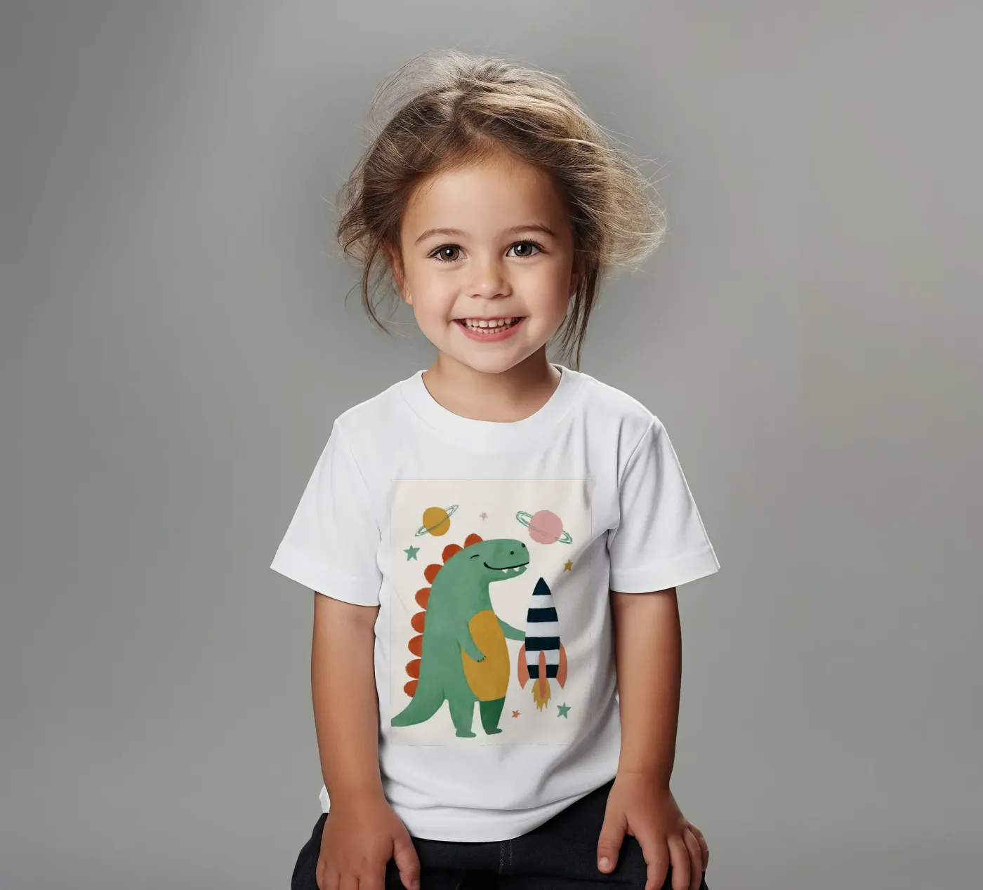 Space Dino t-shirt bambini da Lilo