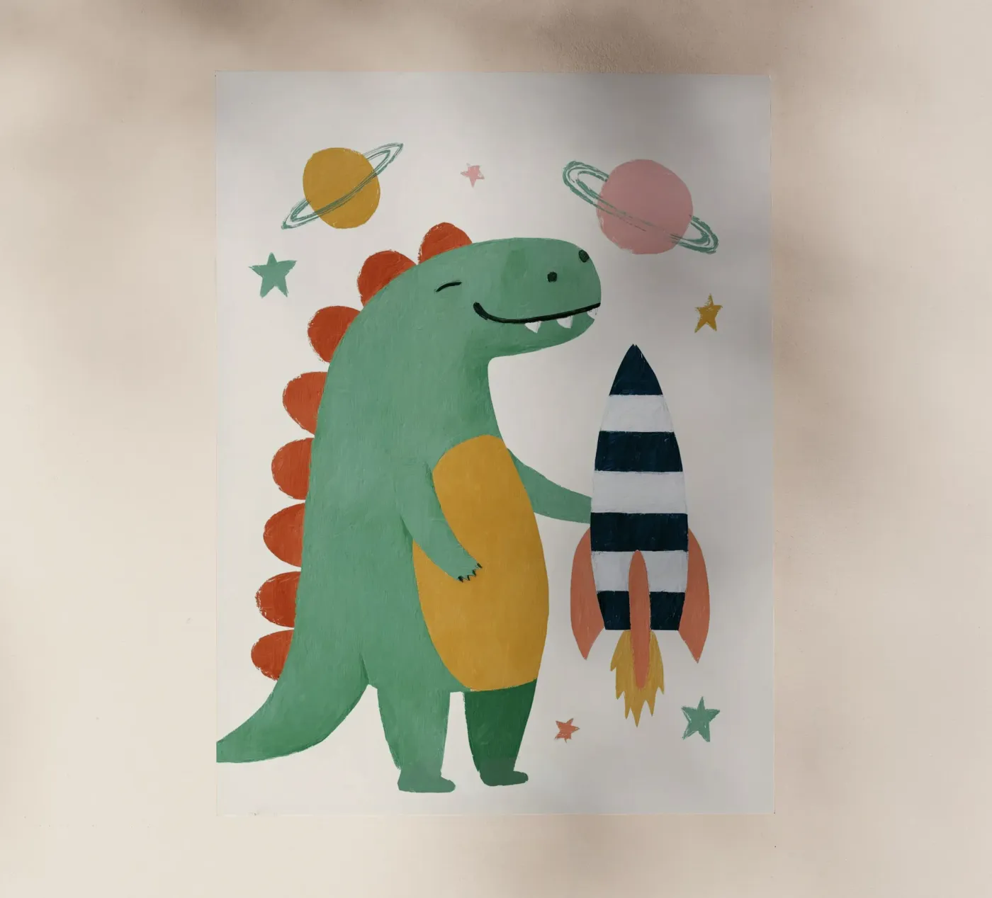 Space Dino pellicola backlit da Lilo
