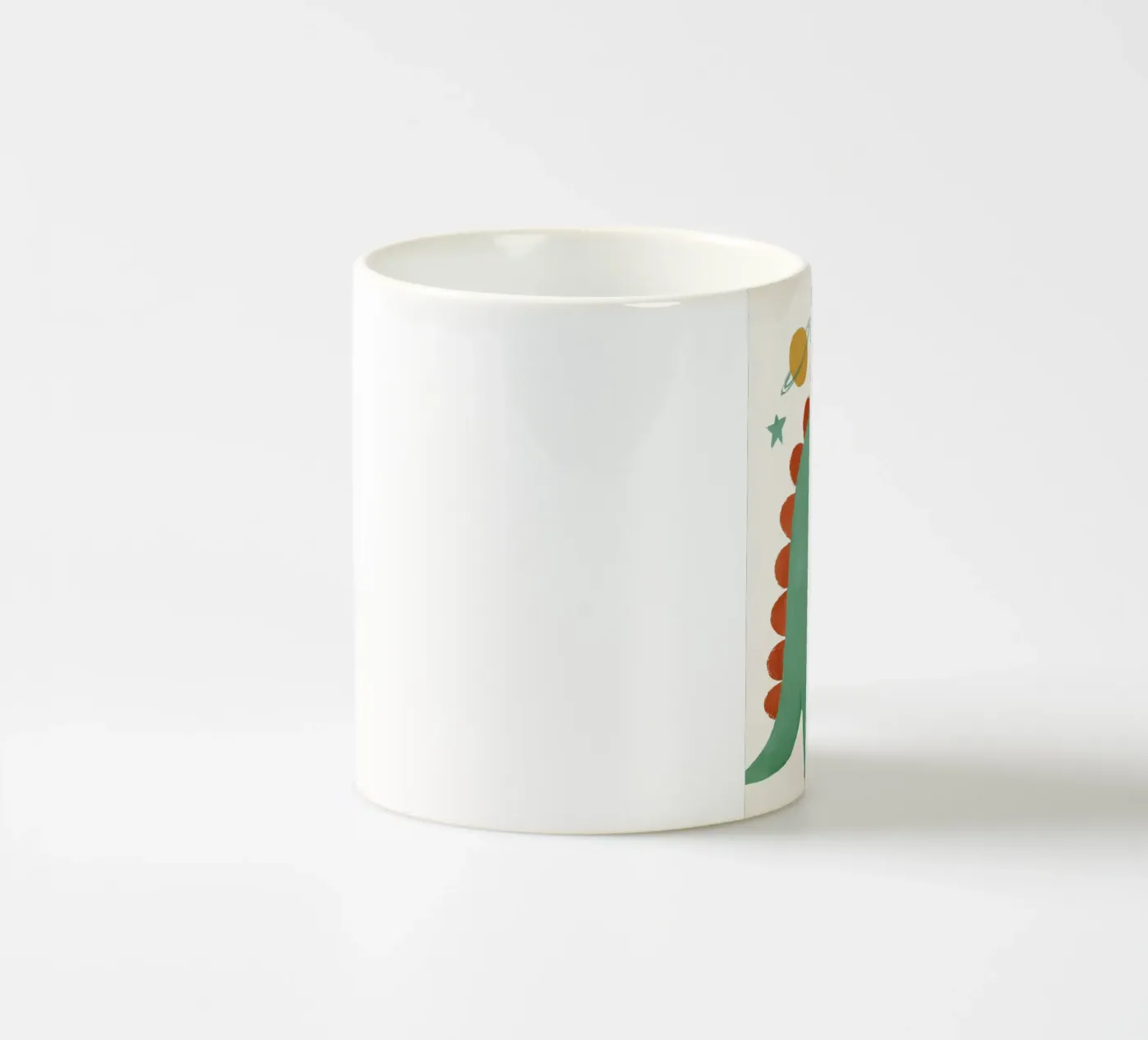 Space Dino ceramic mug by Lilo