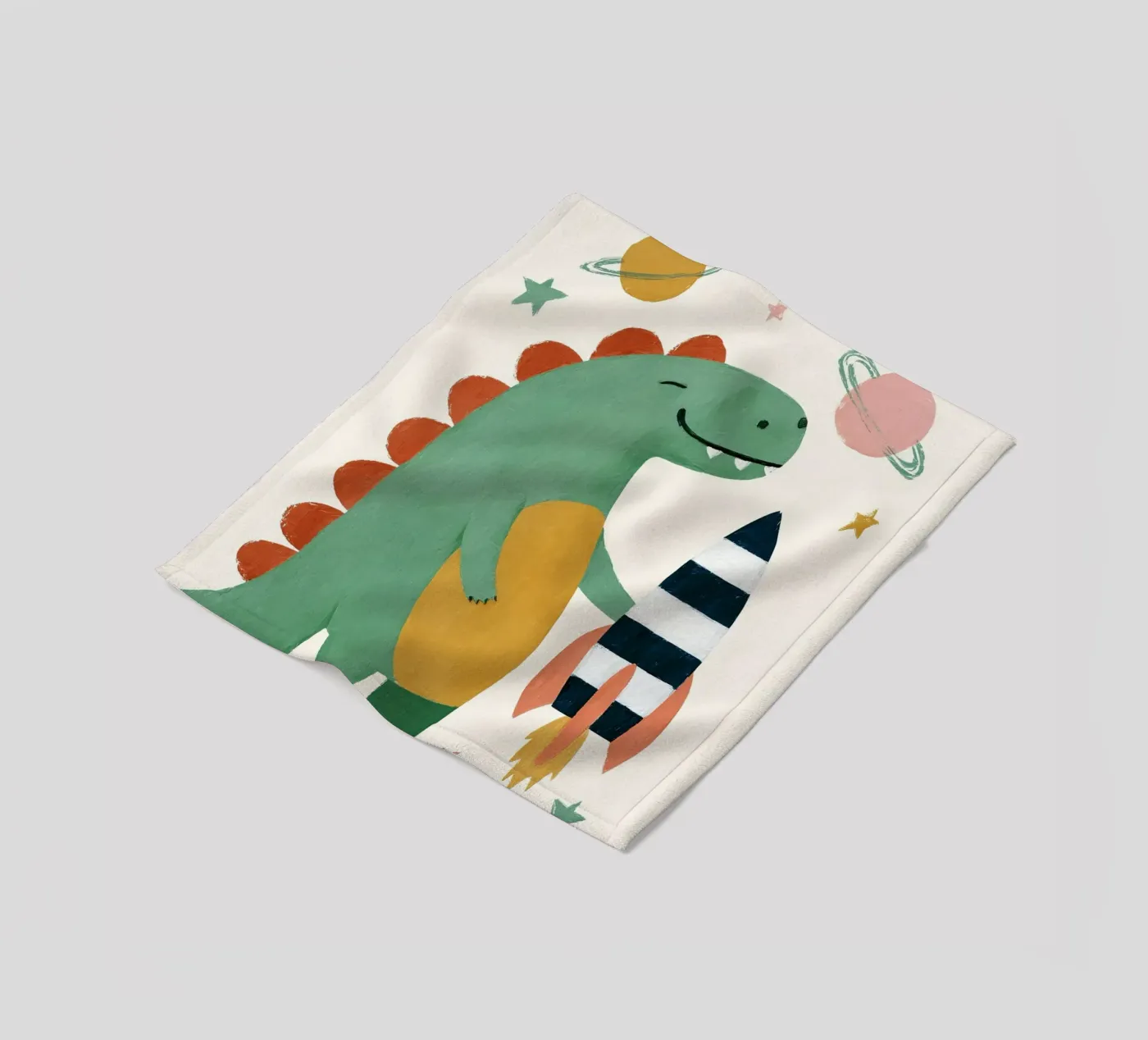 Space Dino Fleecedecke von Lilo