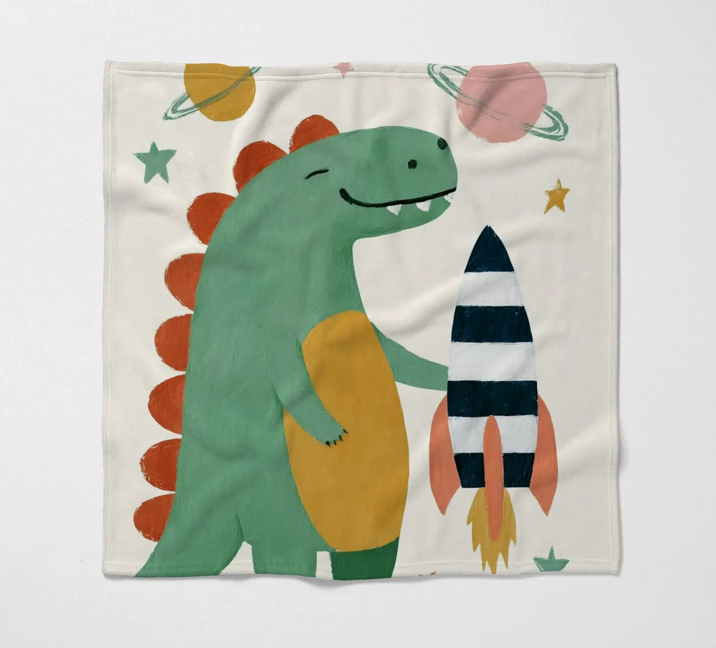 Space Dino Fleecedecke von Lilo