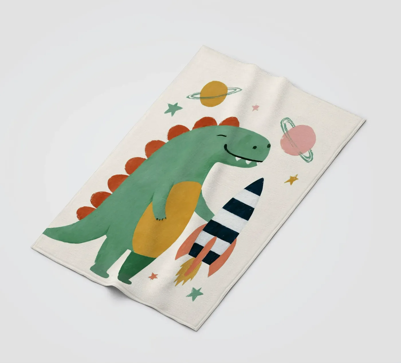 Space Dino Fleecedecke von Lilo