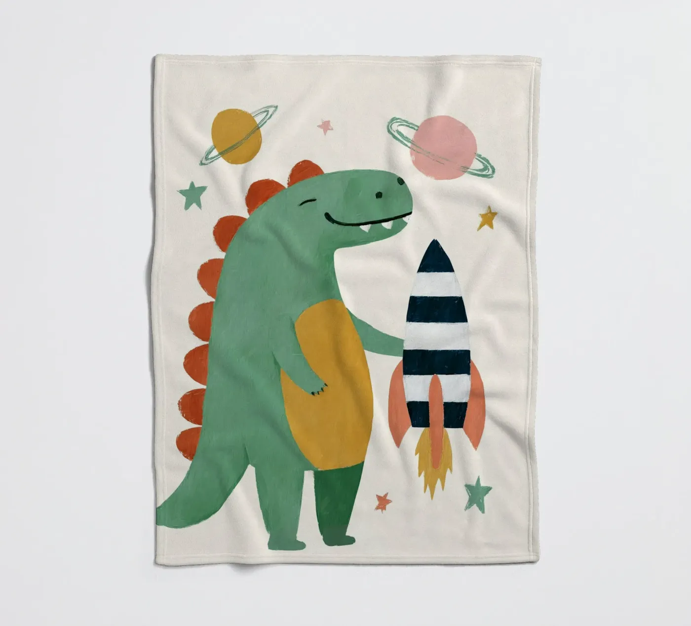Space Dino Fleecedecke von Lilo