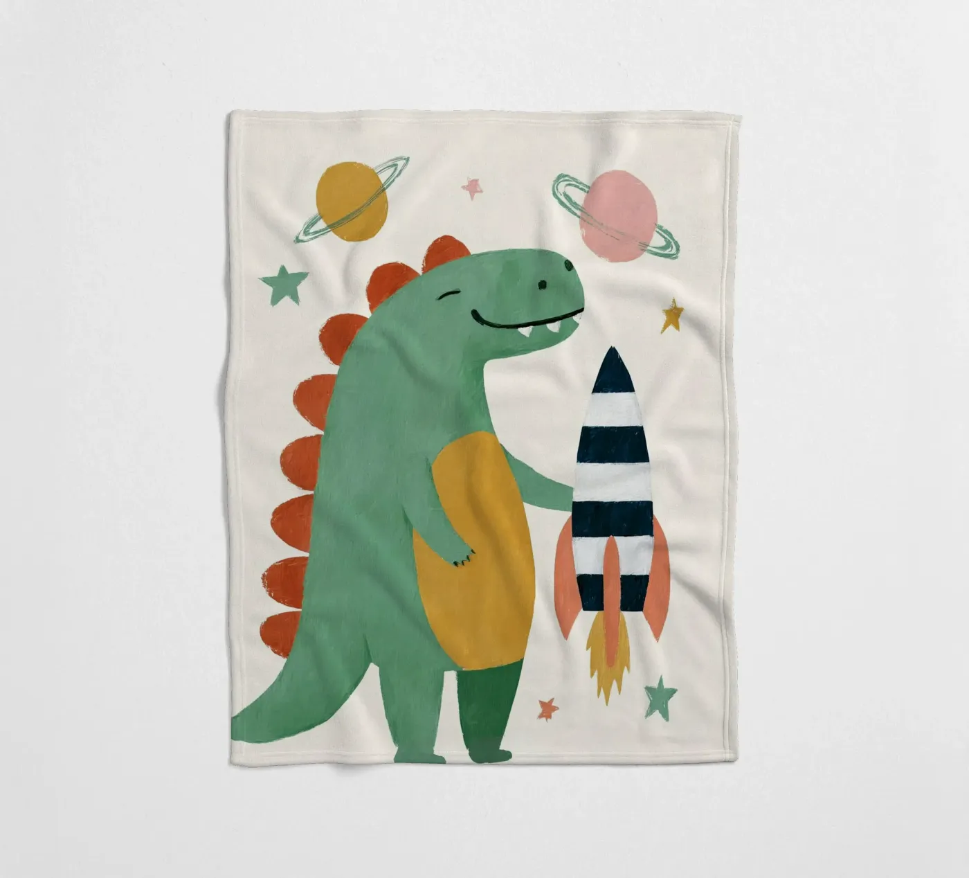 Space Dino Fleecedecke von Lilo