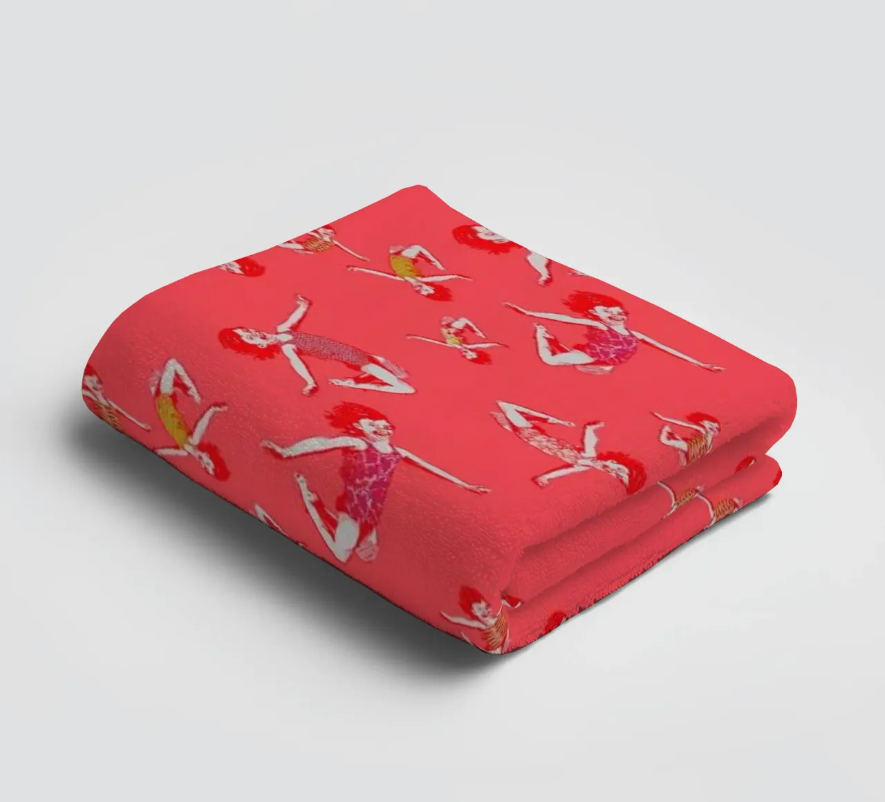 Jump For Joy - Pattern towel by La Belette Rose