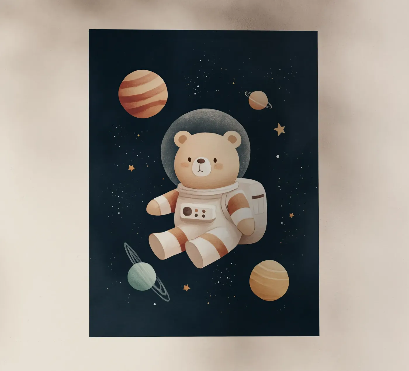 Space Bear pellicola backlit da Lilo