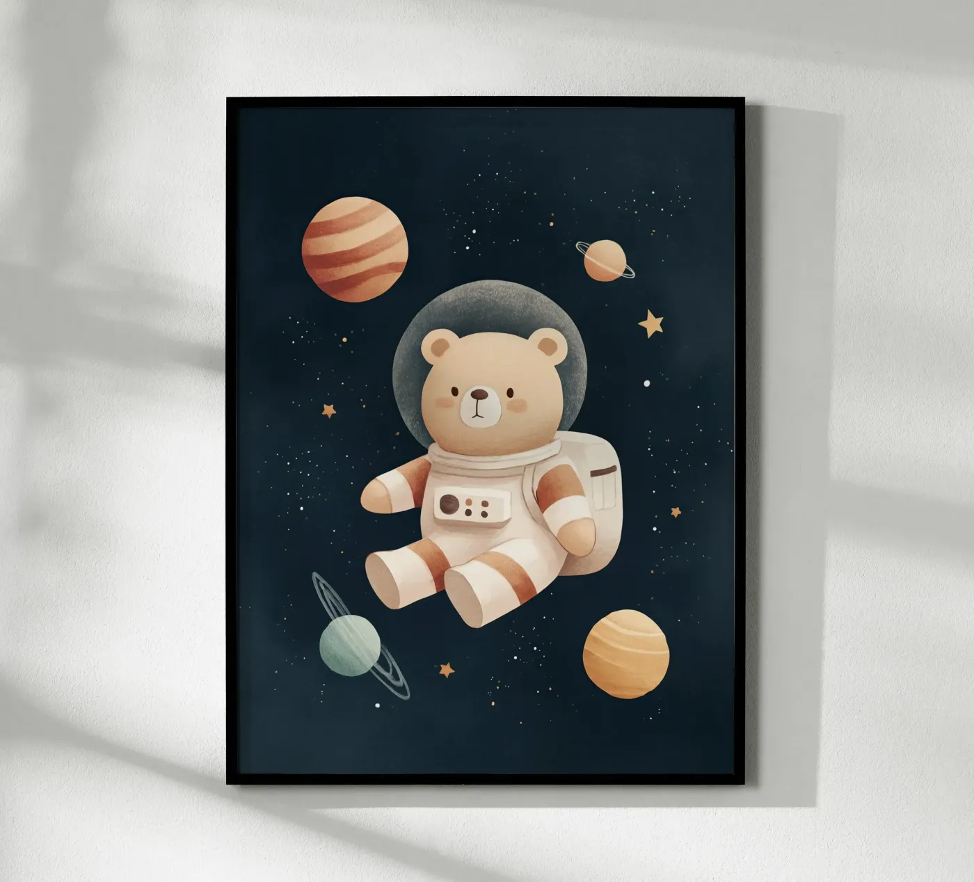 Space Bear poster van Lilo