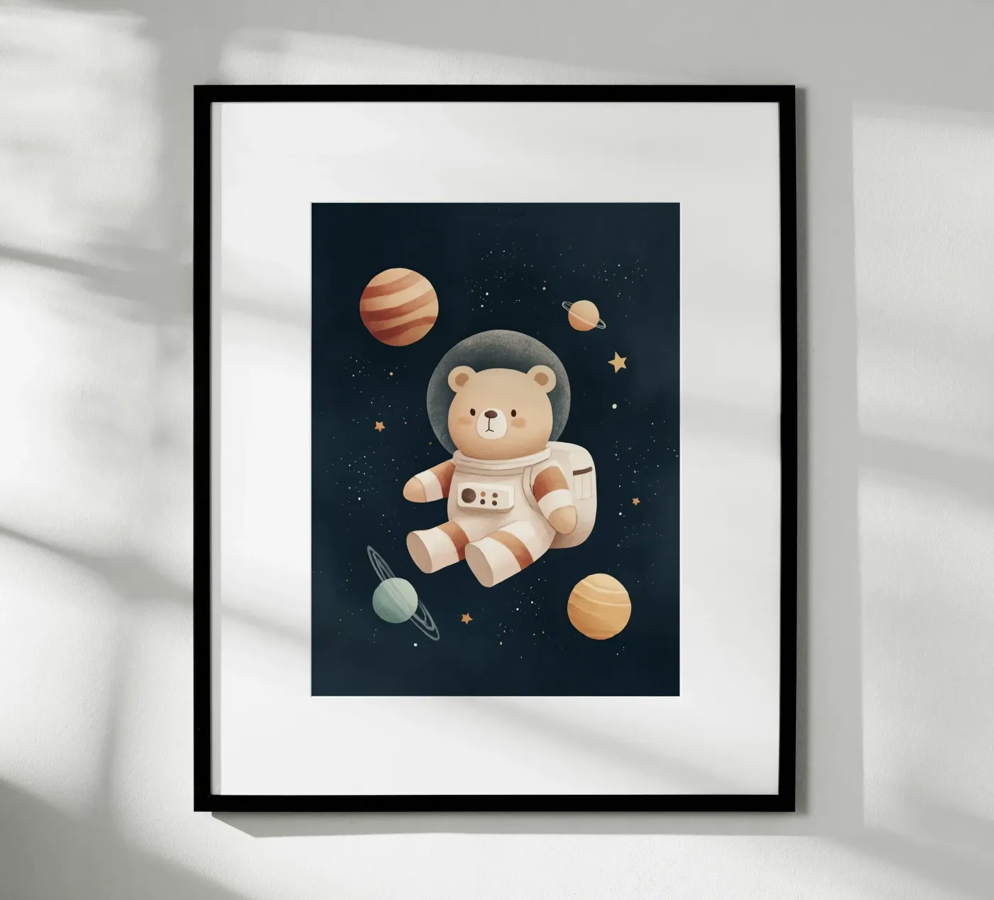 Space Bear poster van Lilo