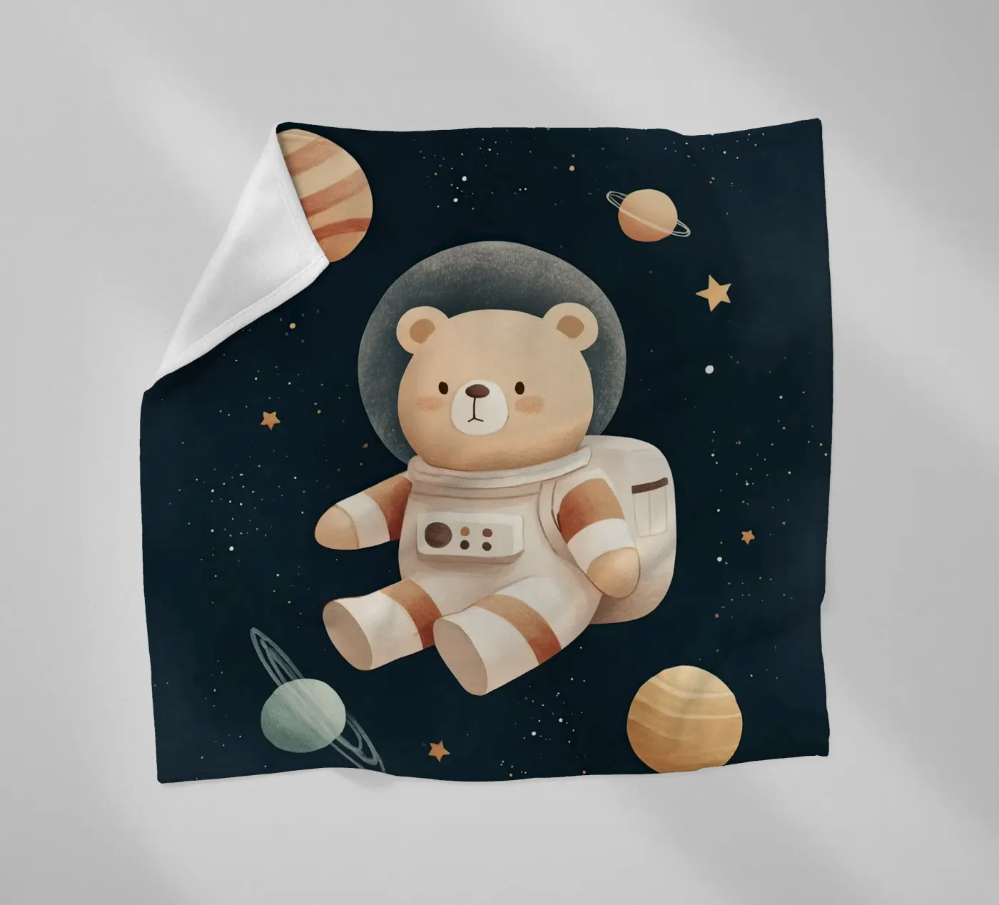 Space Bear Fleecedecke von Lilo