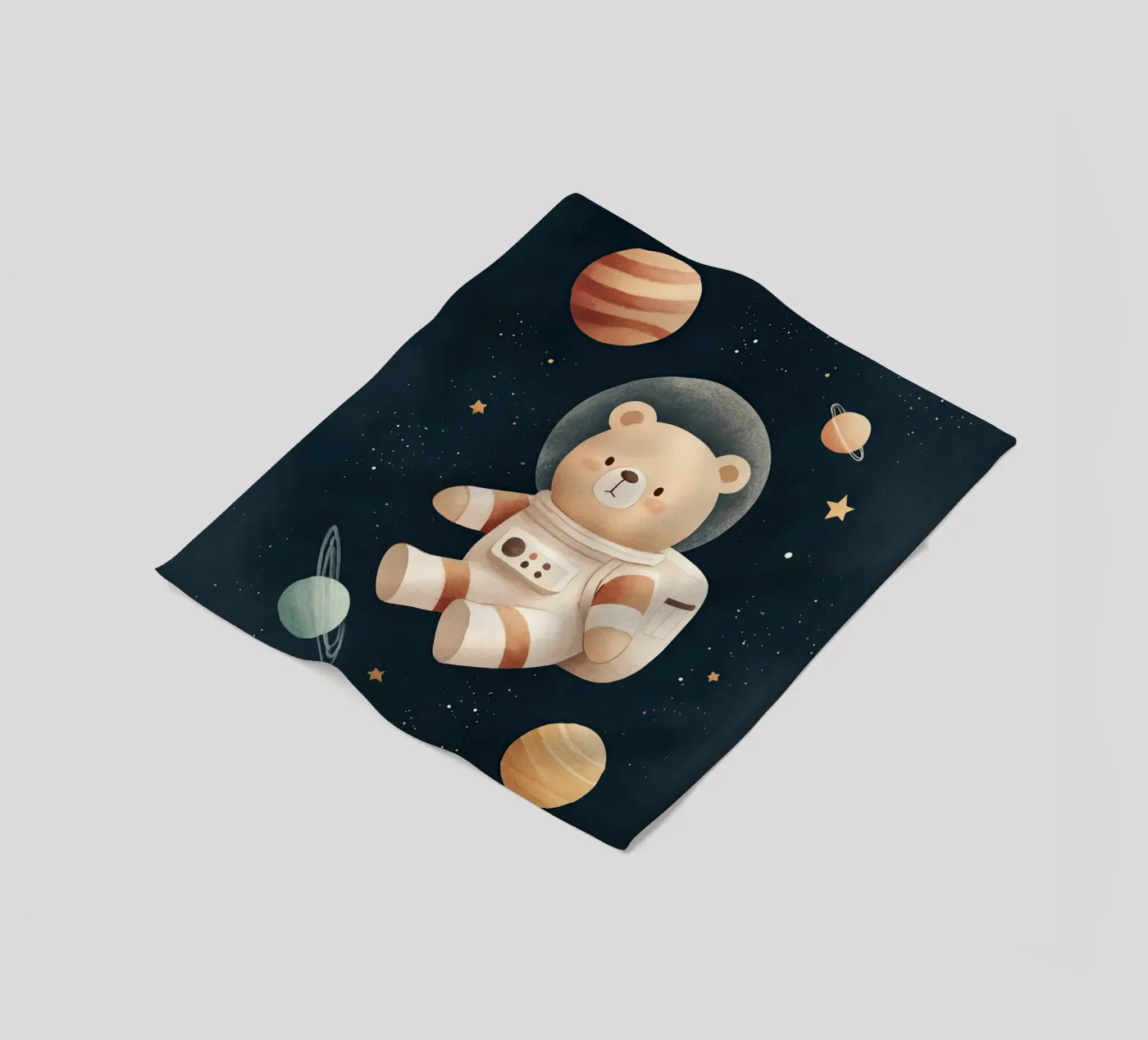 Space Bear Fleecedecke von Lilo