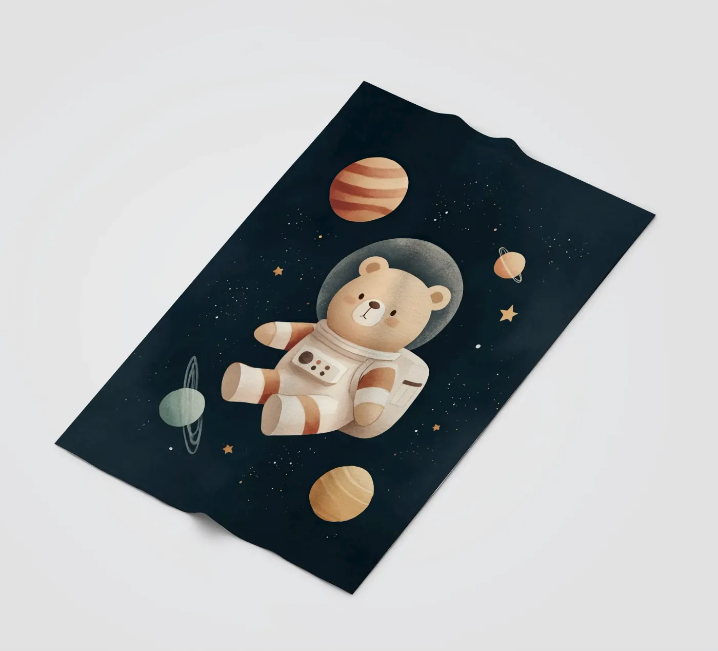 Space Bear Fleecedecke von Lilo