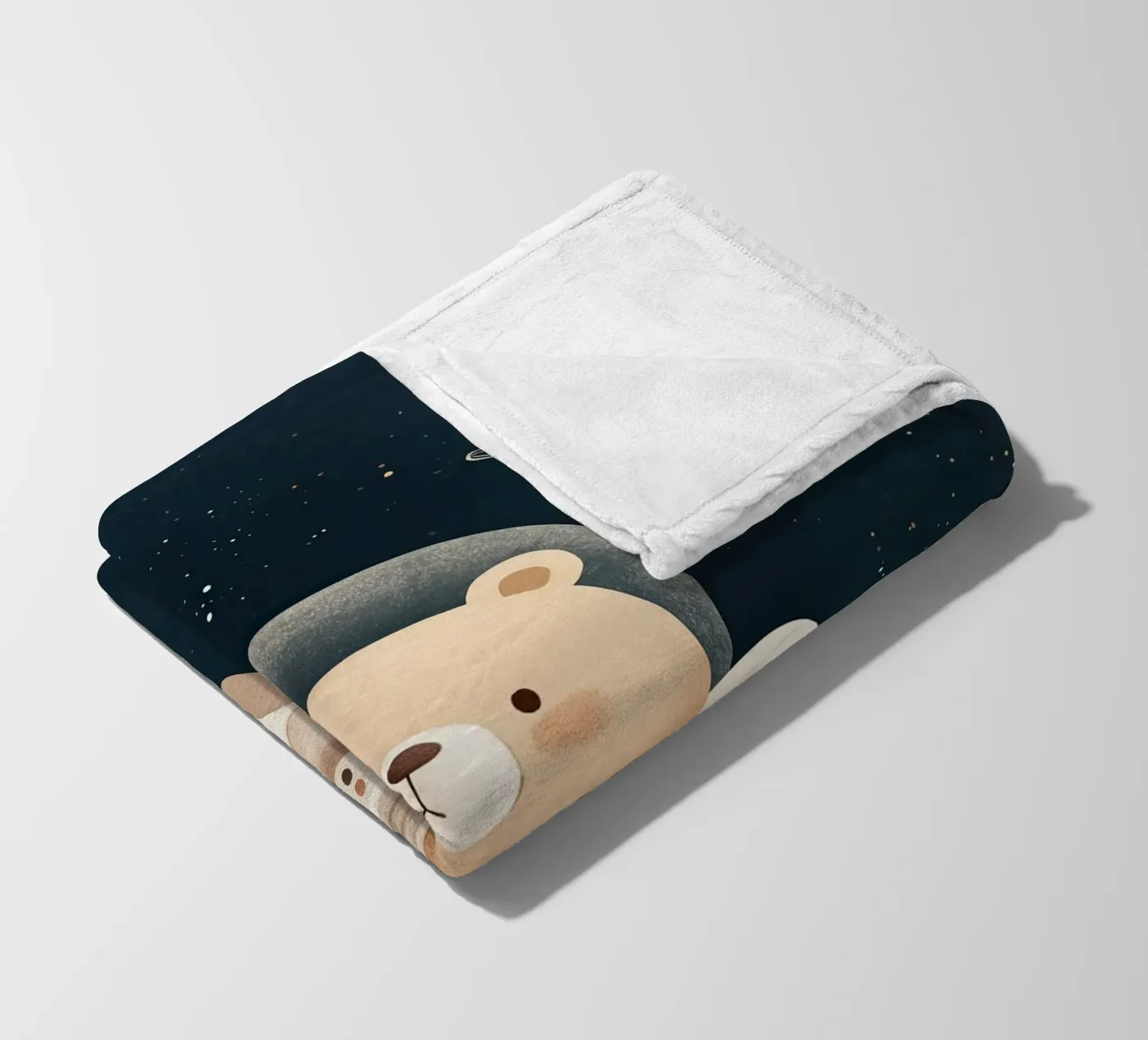 Space Bear Fleecedecke von Lilo