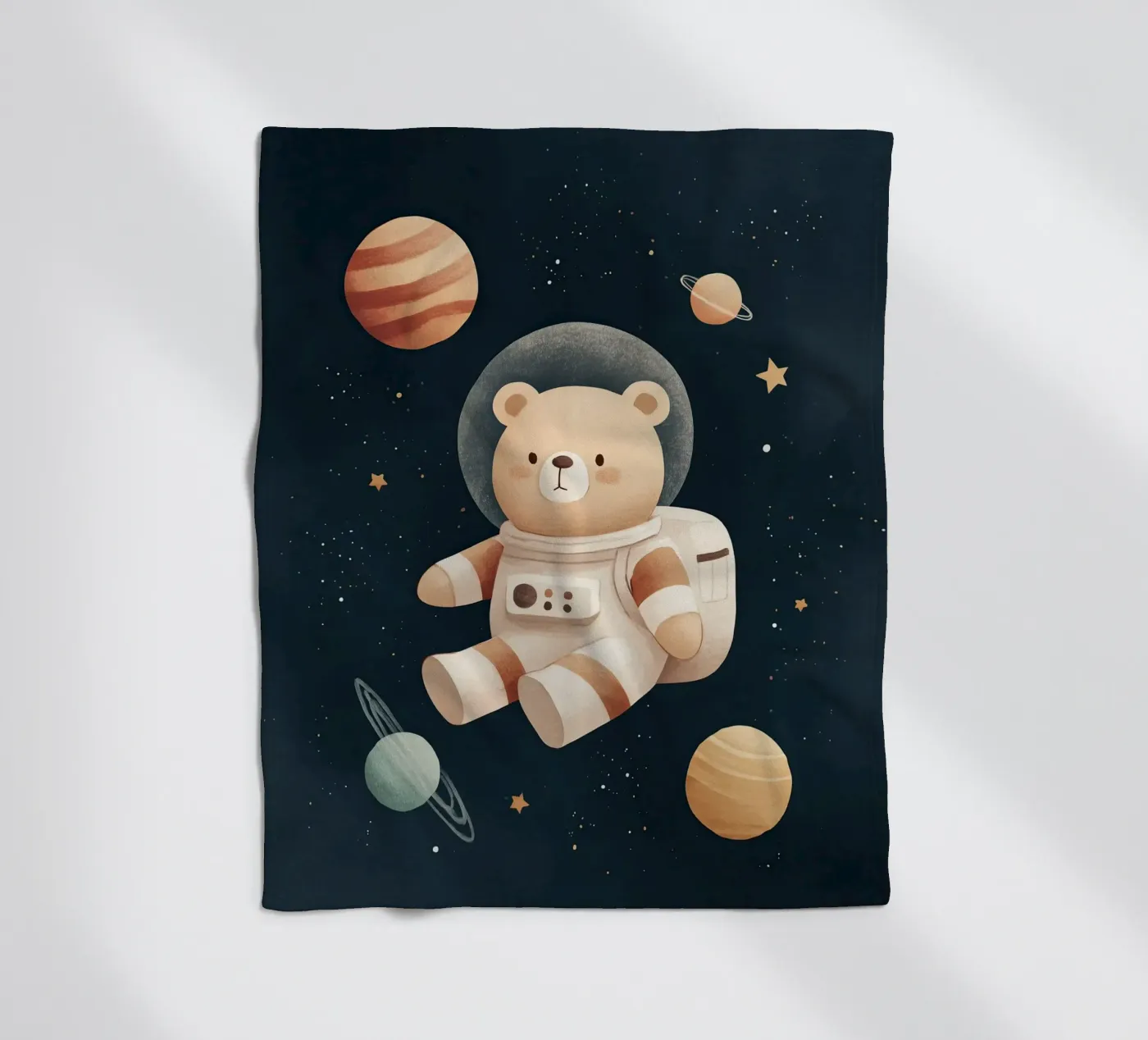 Space Bear Fleecedecke von Lilo
