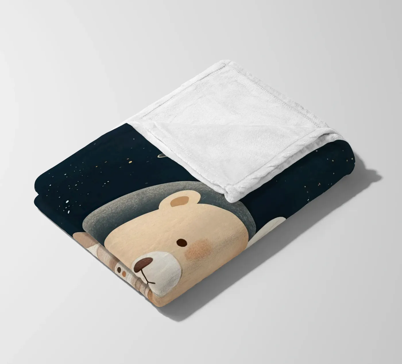 Space Bear Fleecedecke von Lilo