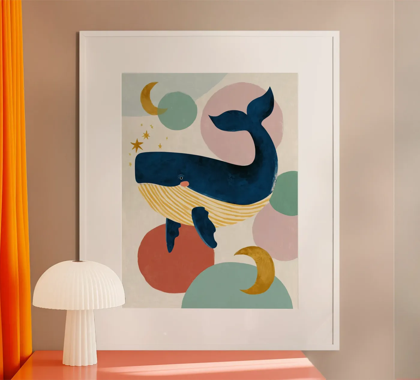 Space Whale poster da Lilo
