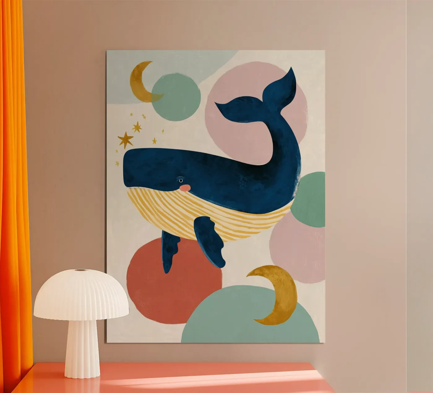 Space Whale poster da Lilo