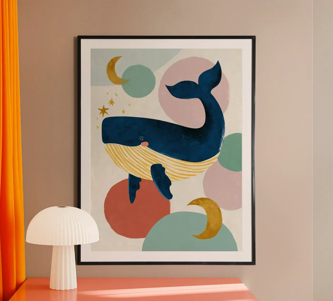 Space Whale poster da Lilo