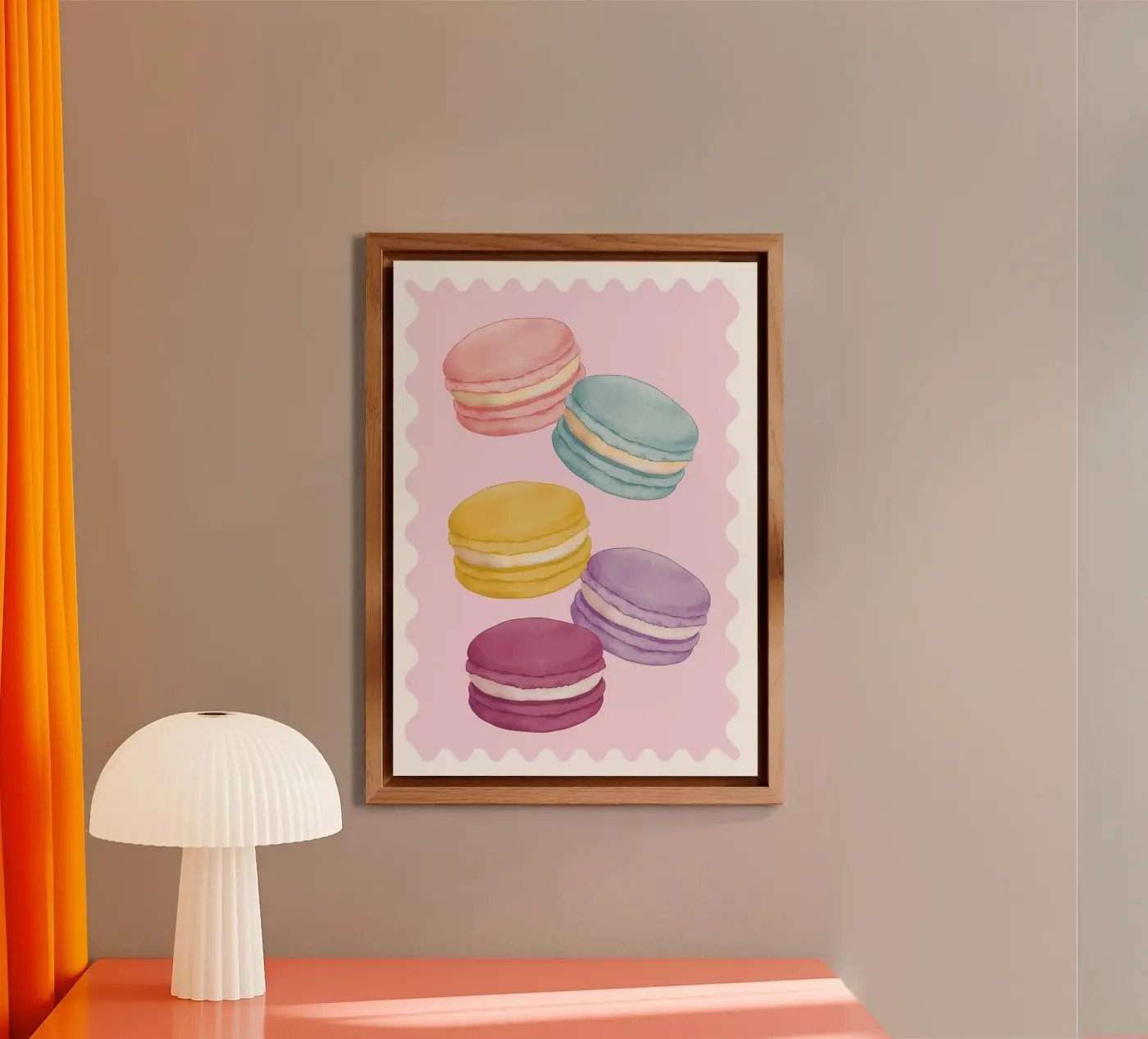 Macarons alluminio dibond da Funkydays