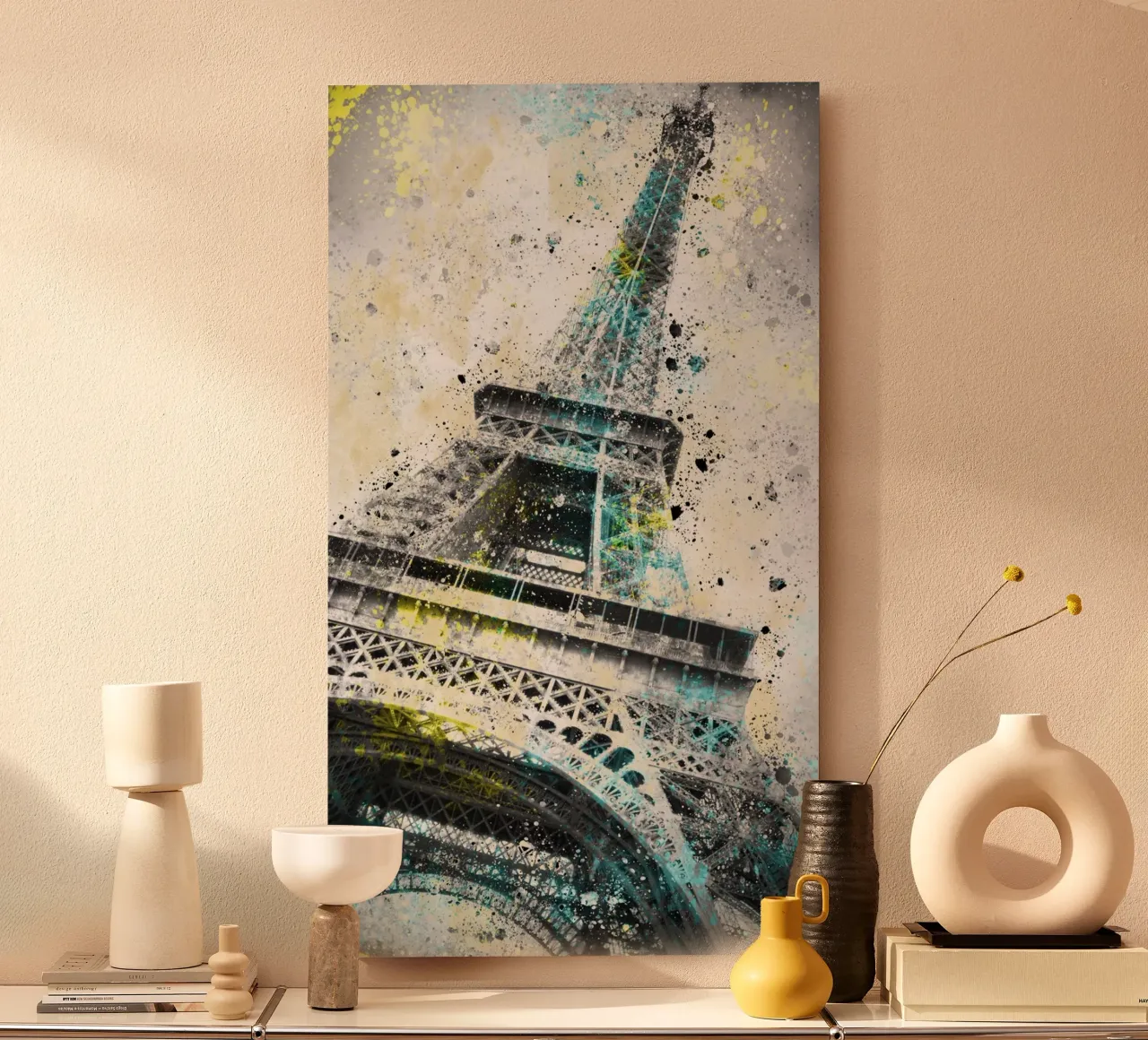 City Art PARIS Torre Eiffel IV alluminio dibond da Melanie Viola