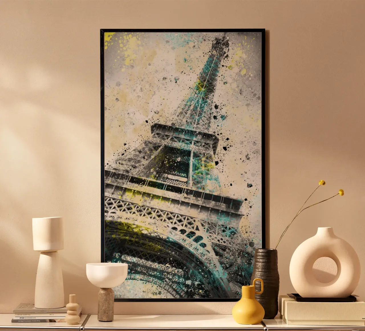 City Art PARIS Torre Eiffel IV carta hahnemühle da Melanie Viola