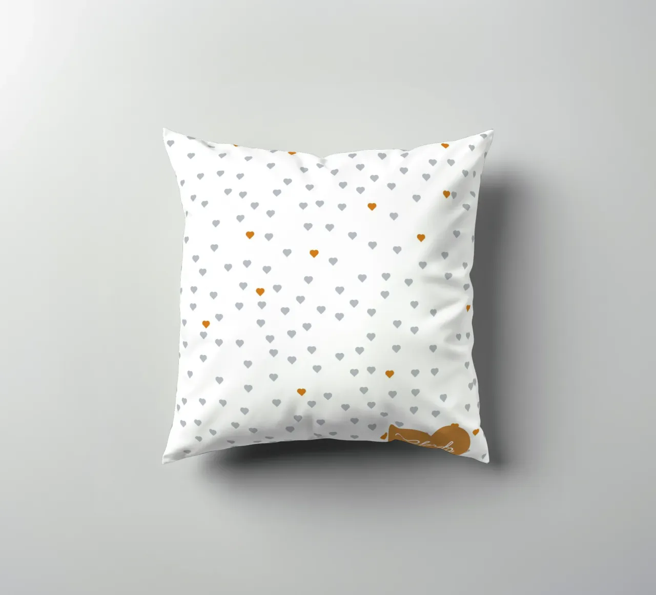 Herzchen allover cuscino da Ohkimiko