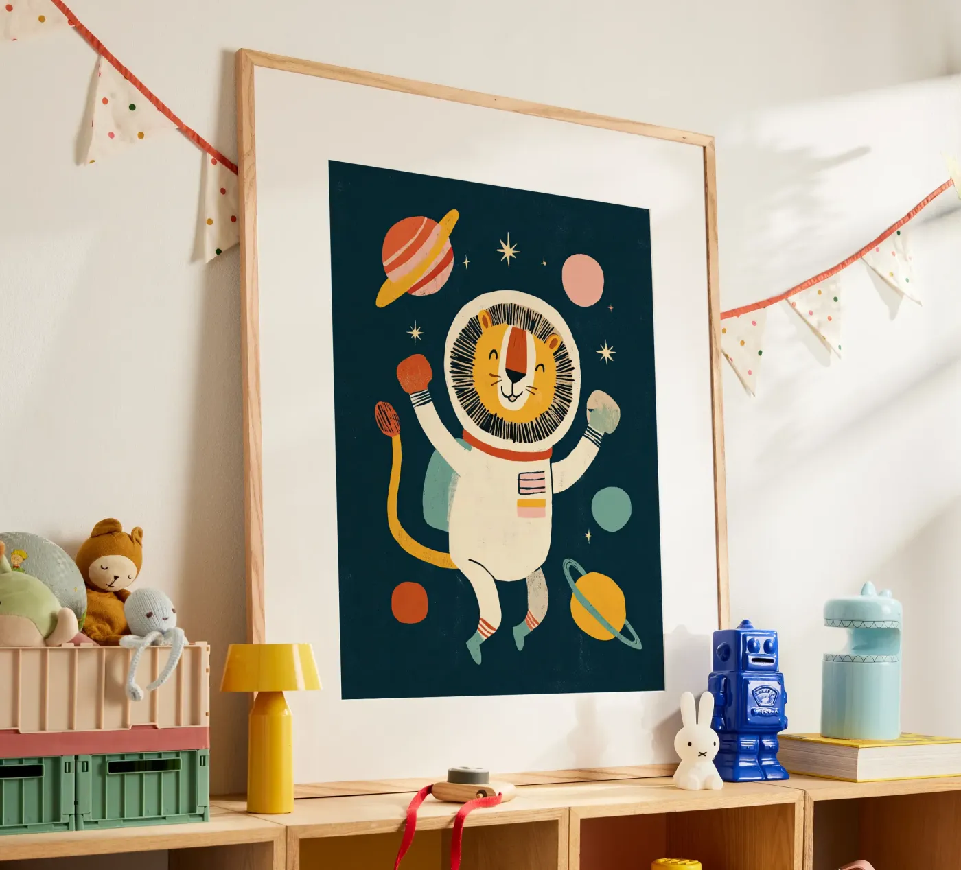 Astro Lion poster da Lilo