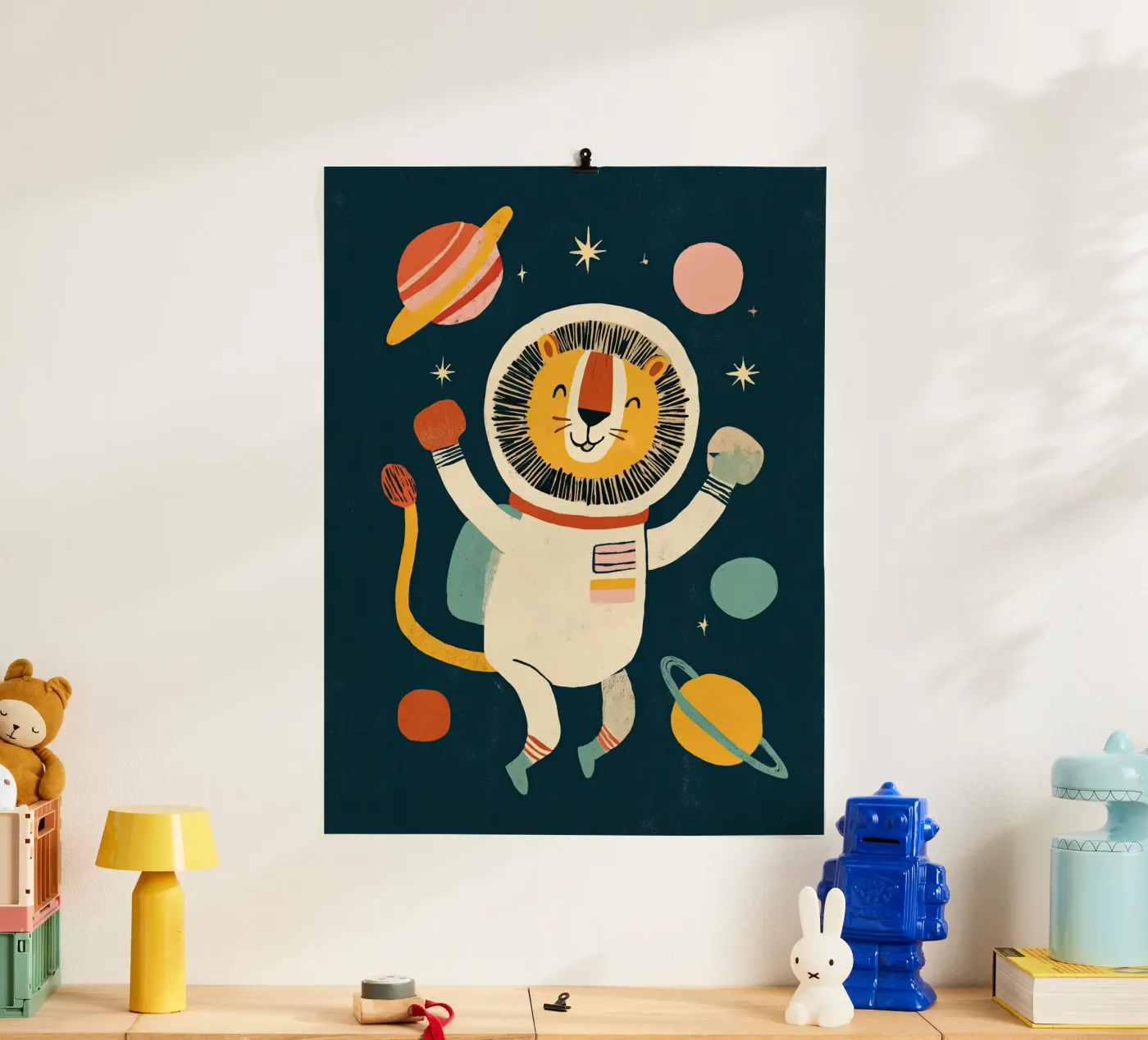 Astro Lion poster da Lilo