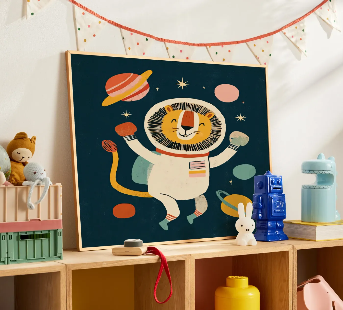 Astro Lion poster da Lilo