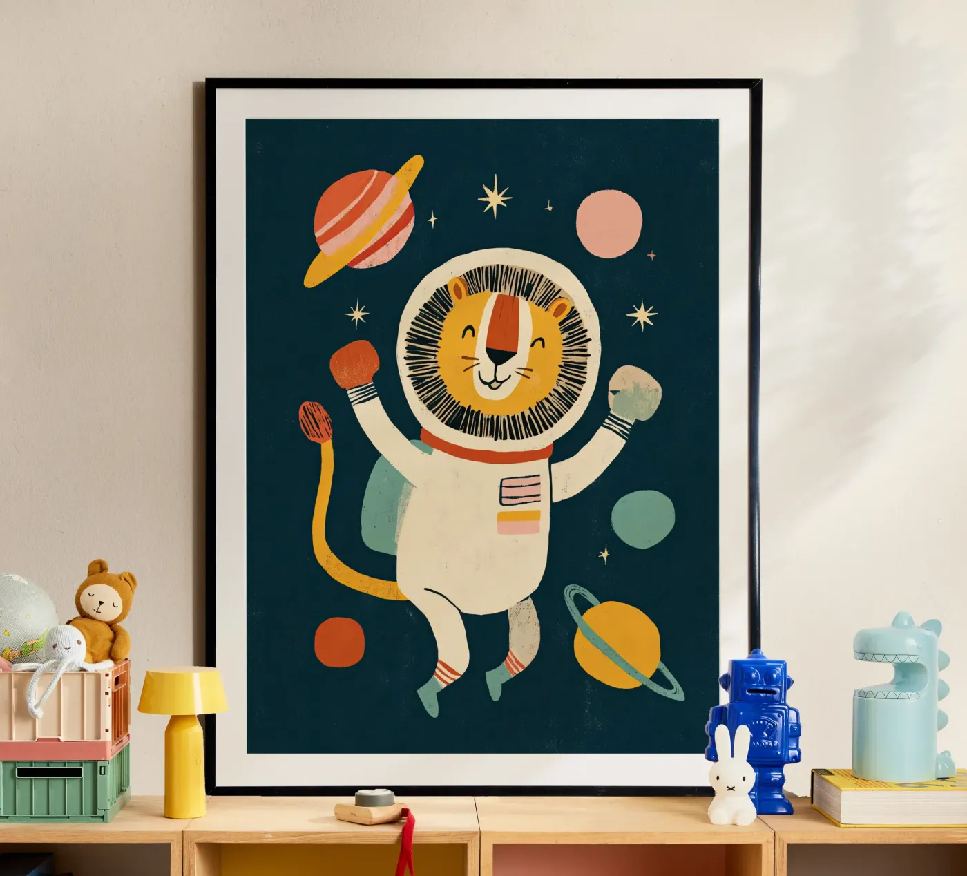Astro Lion poster da Lilo
