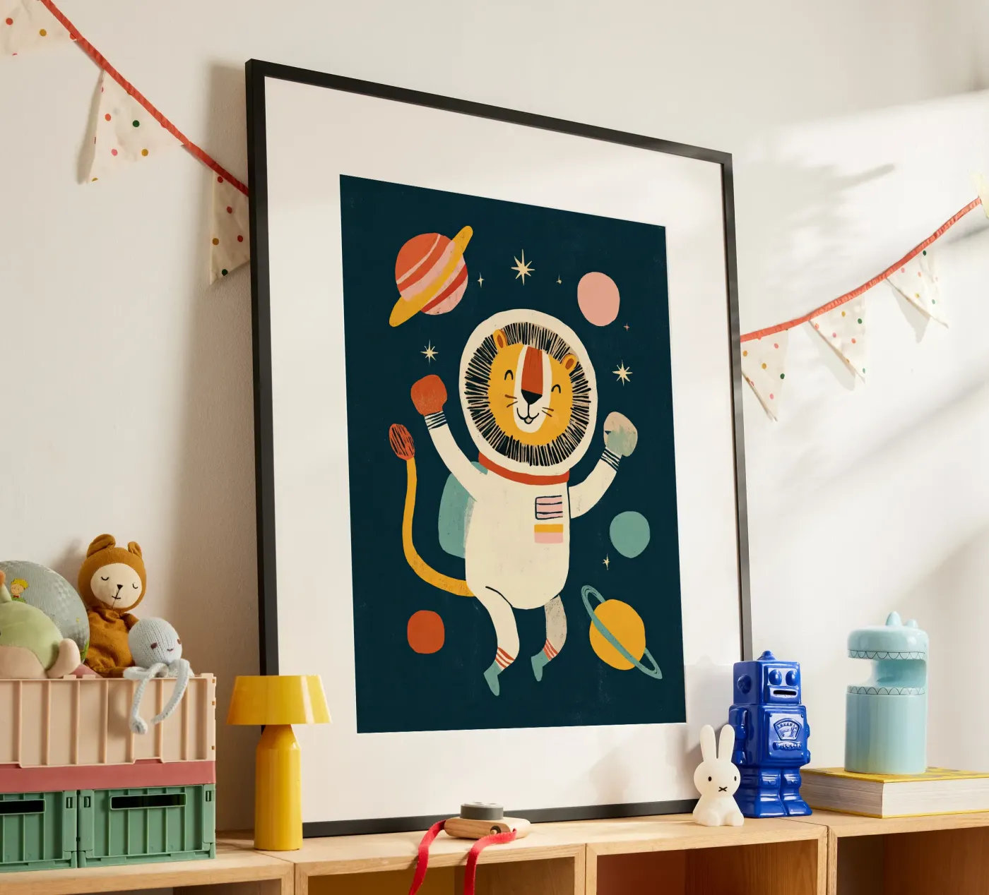 Astro Lion poster da Lilo