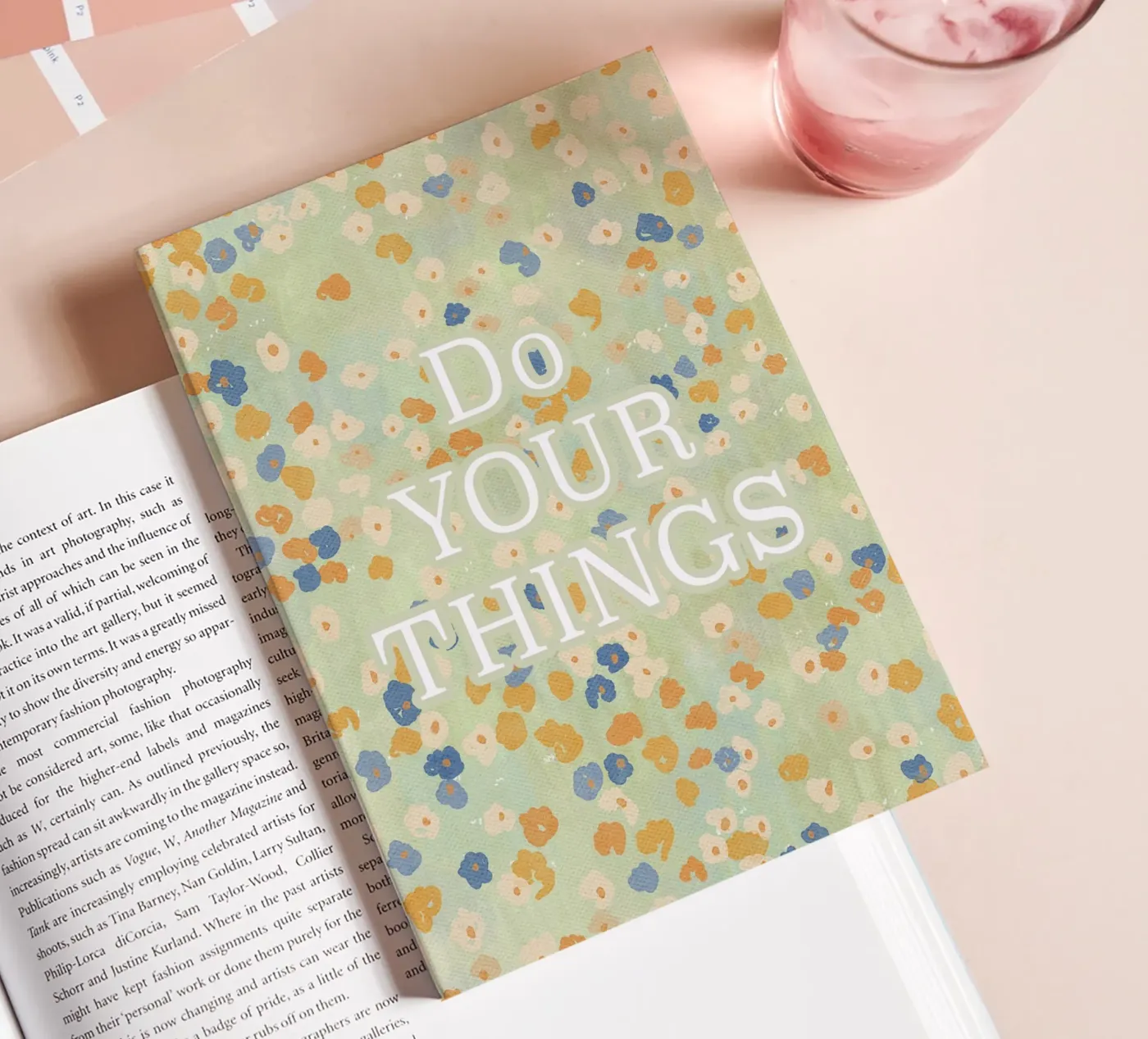 Do Your Things notebook by treechild