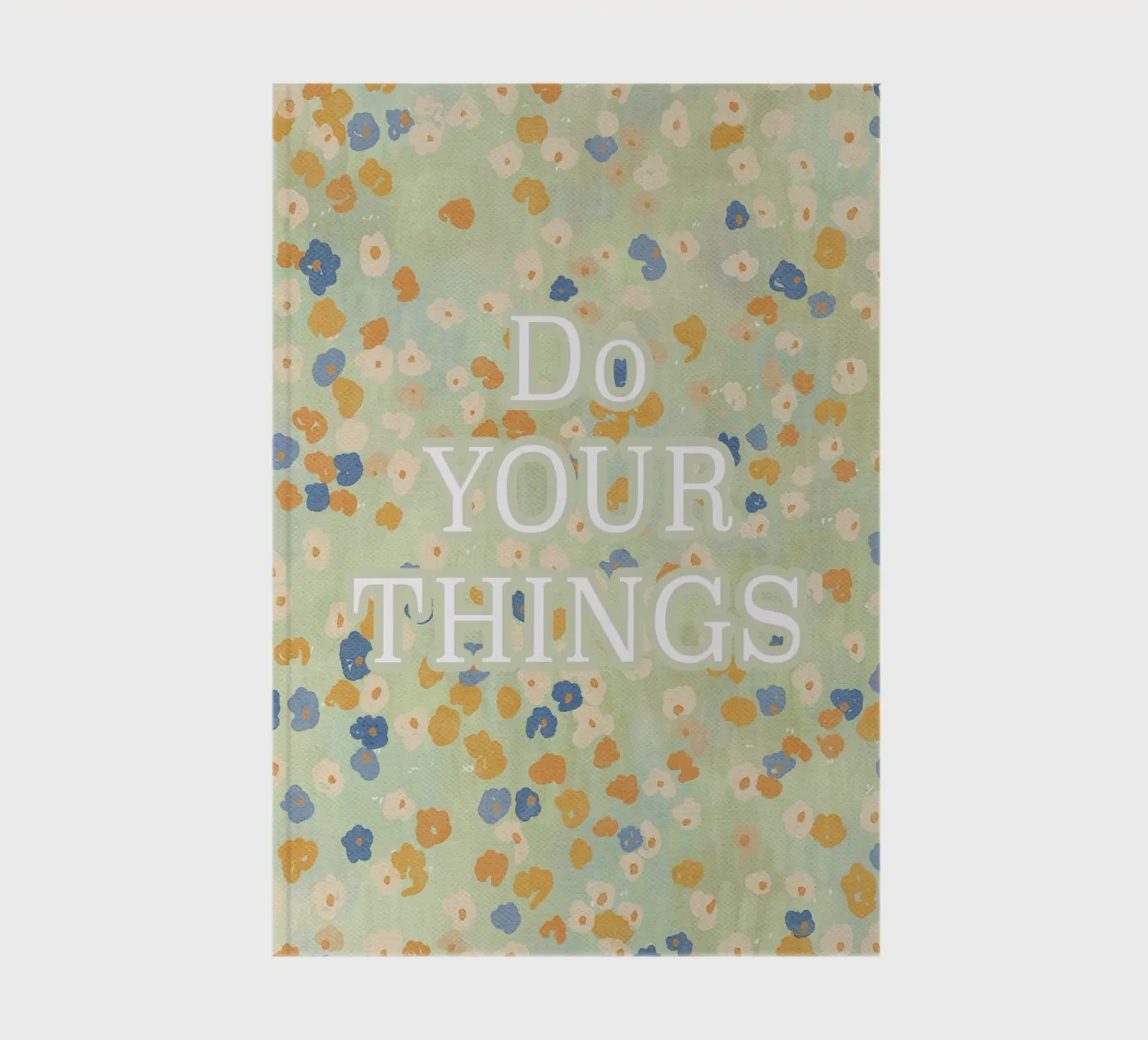 Do Your Things notebook by treechild