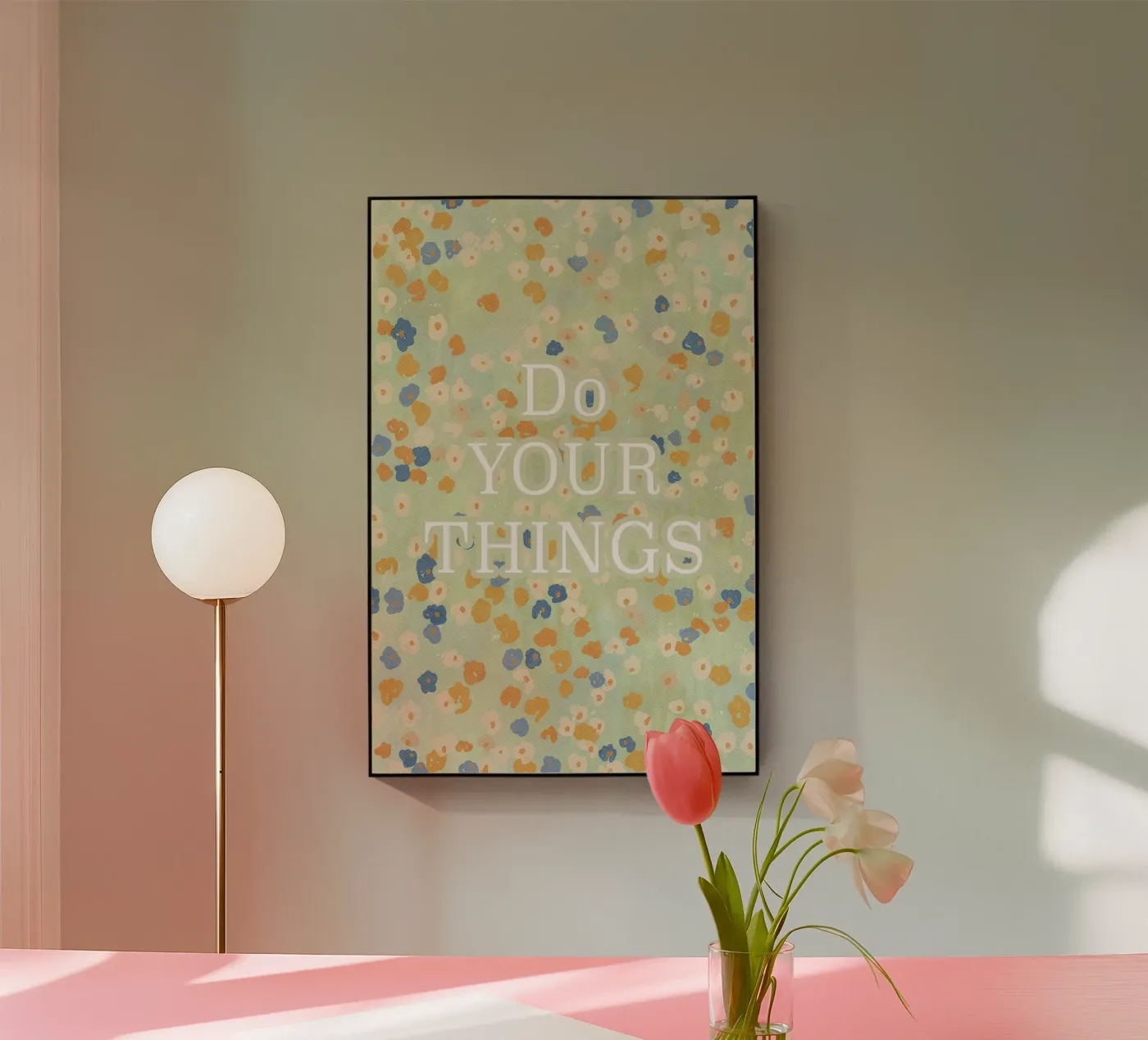 Do Your Things plexiglas de treechild