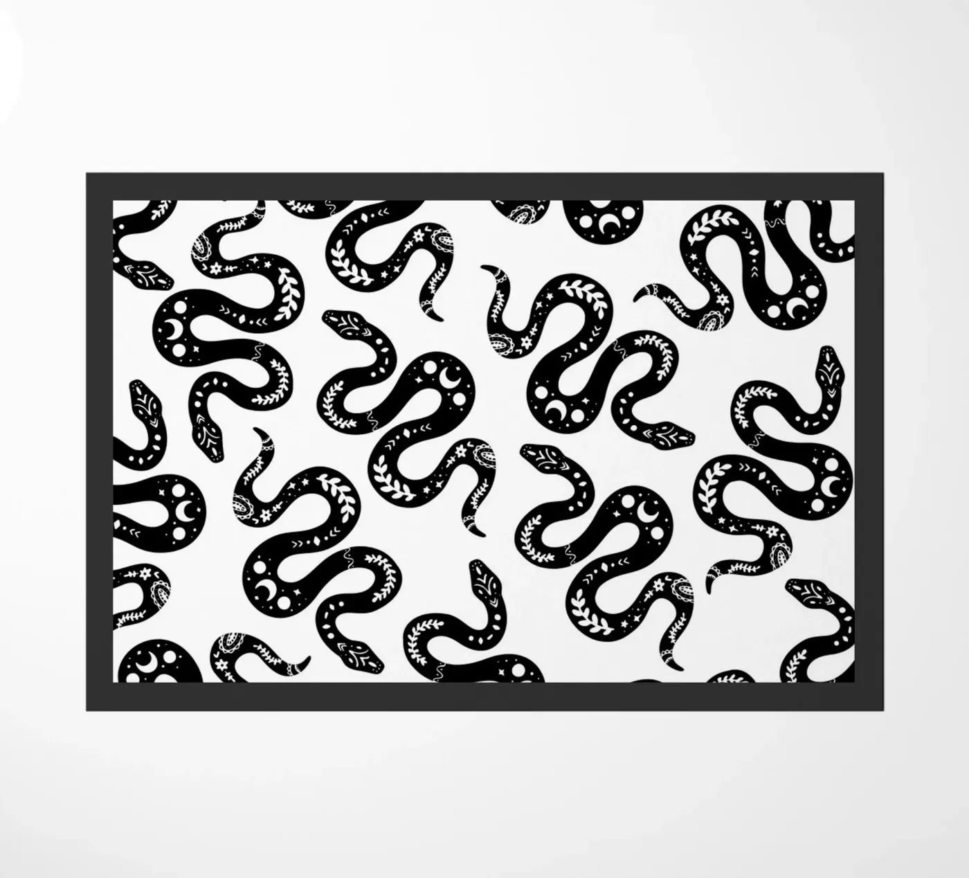Snakes Fußmatte von Happypatterns