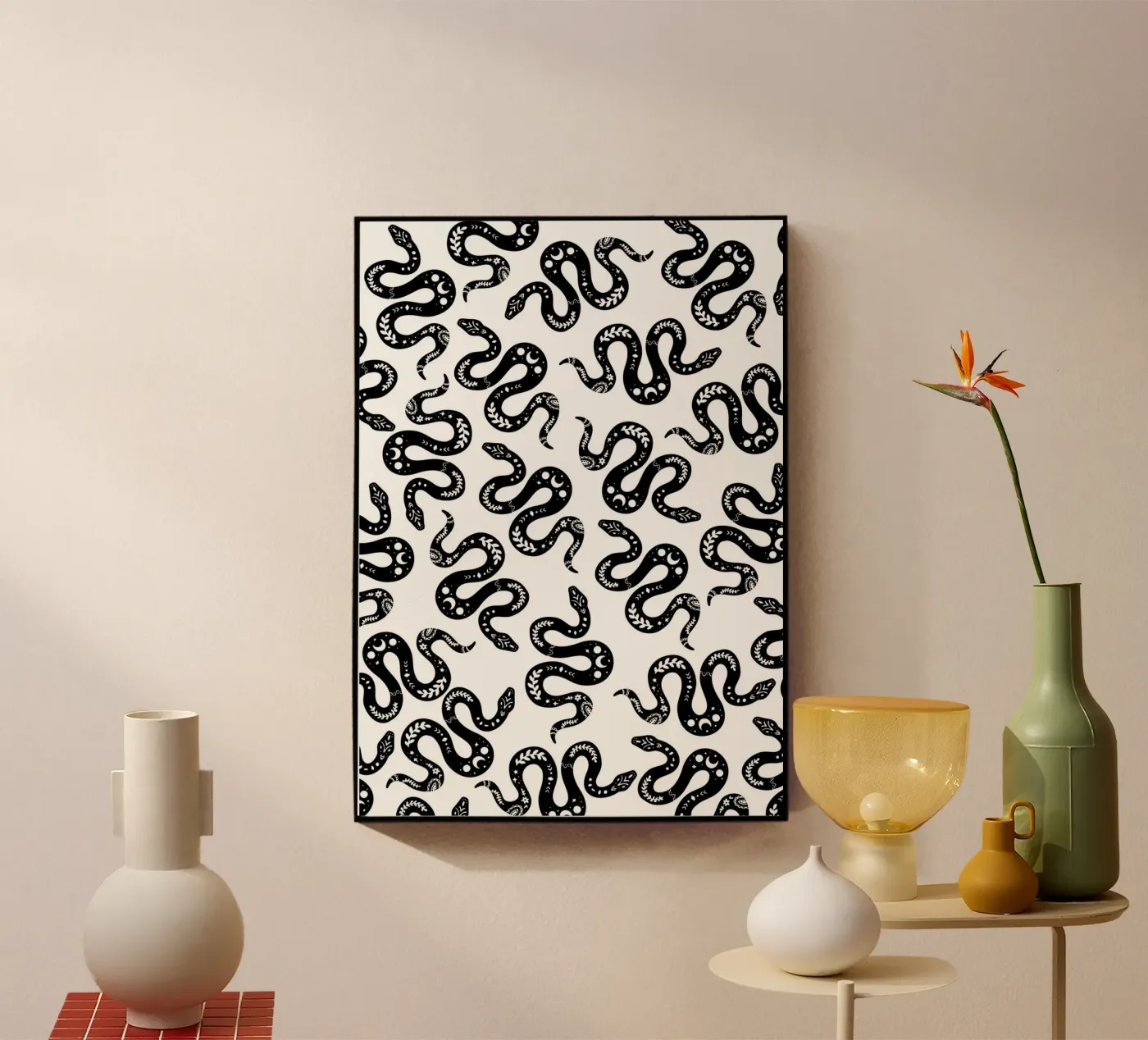 Snakes plexiglass da Happypatterns