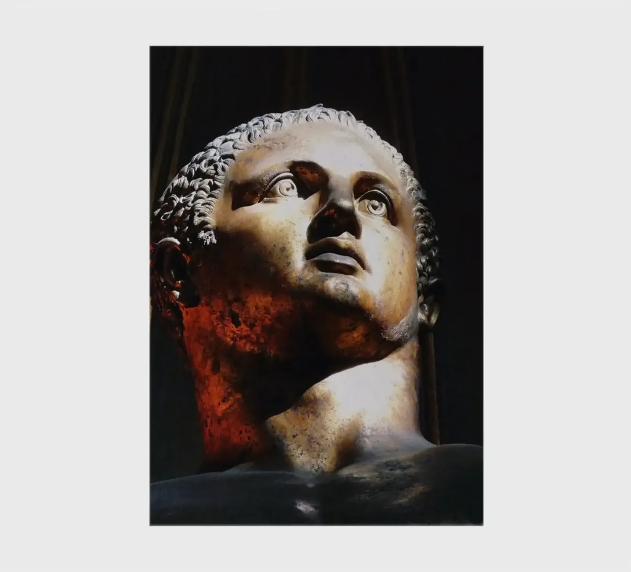 Statua di Ercole in Vaticano - Scultura d'arte classica diario da Ben & Clo creations