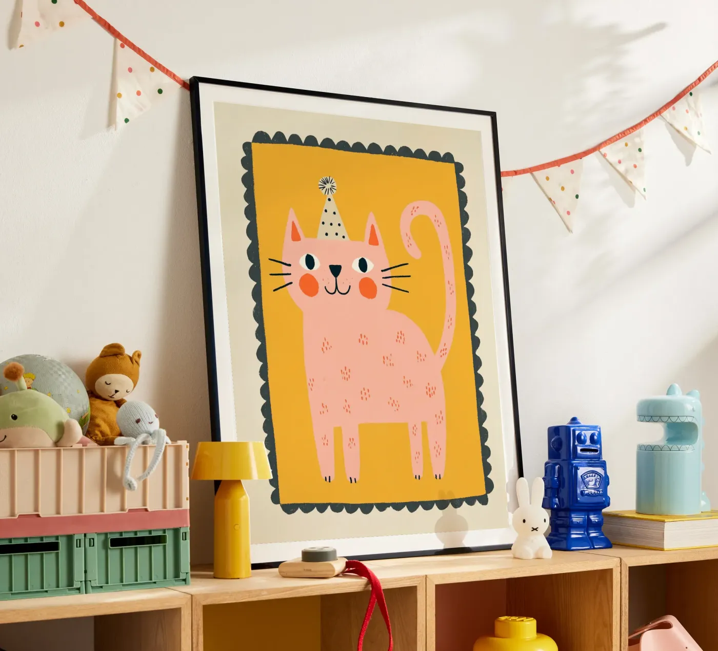 Cute Party Cat poster da Cool & Kind