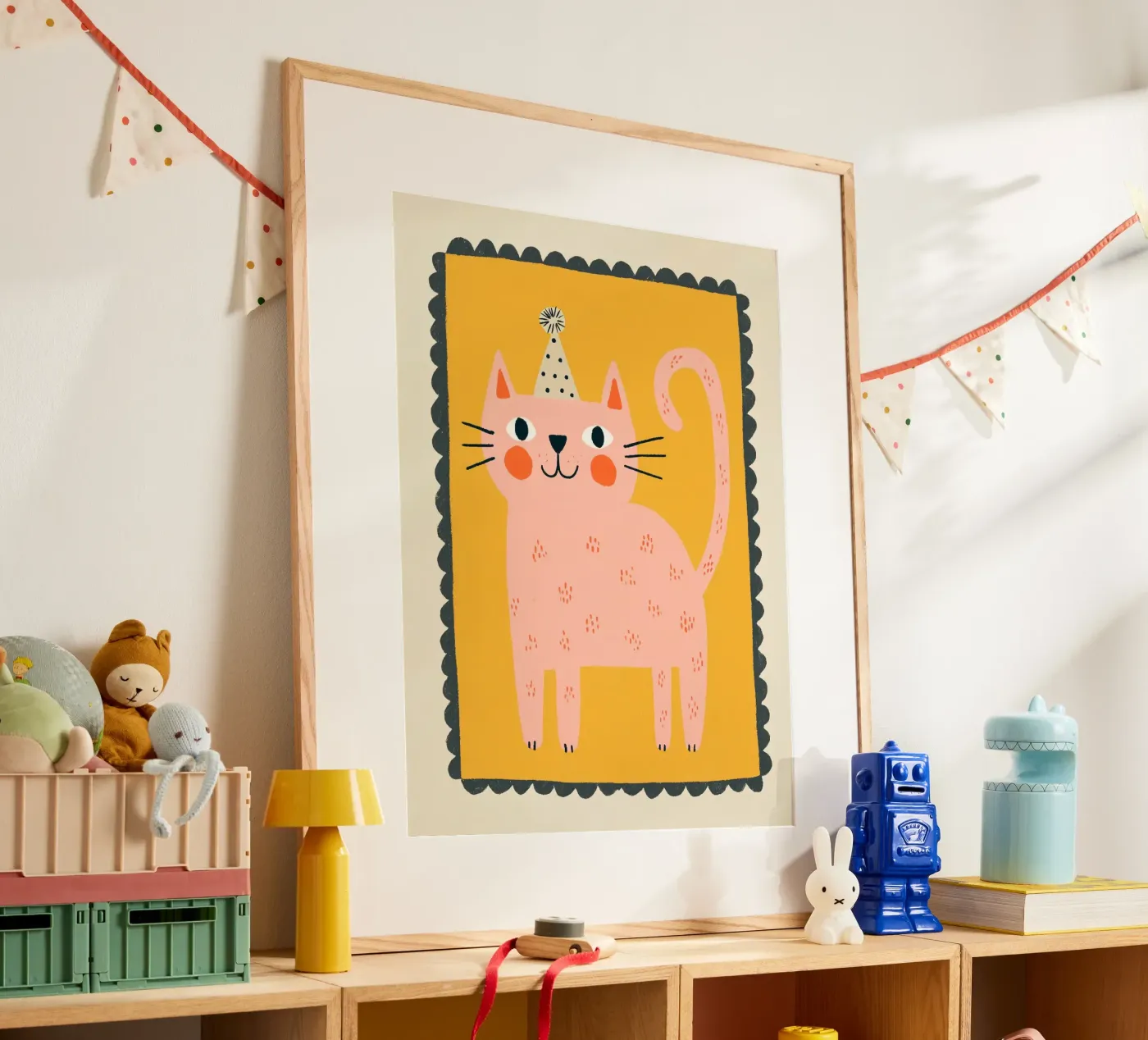 Cute Party Cat poster da Cool & Kind
