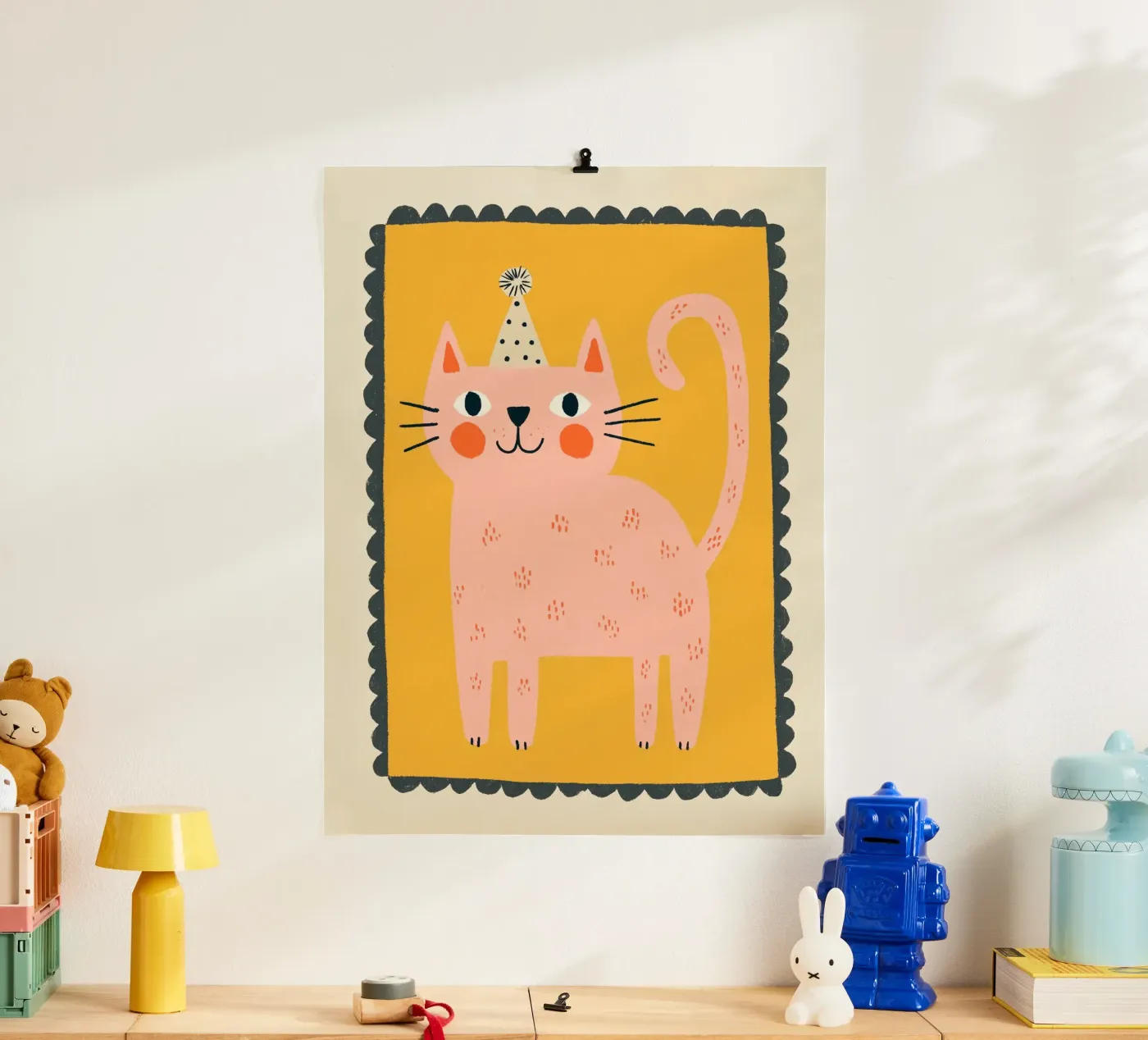 Cute Party Cat poster da Cool & Kind