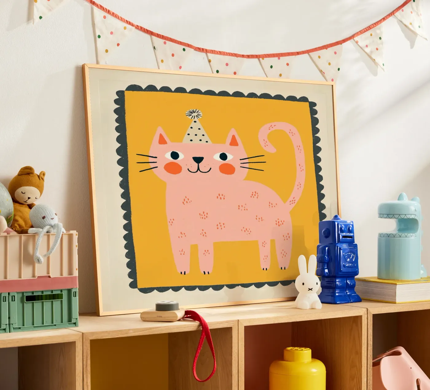 Cute Party Cat poster da Cool & Kind