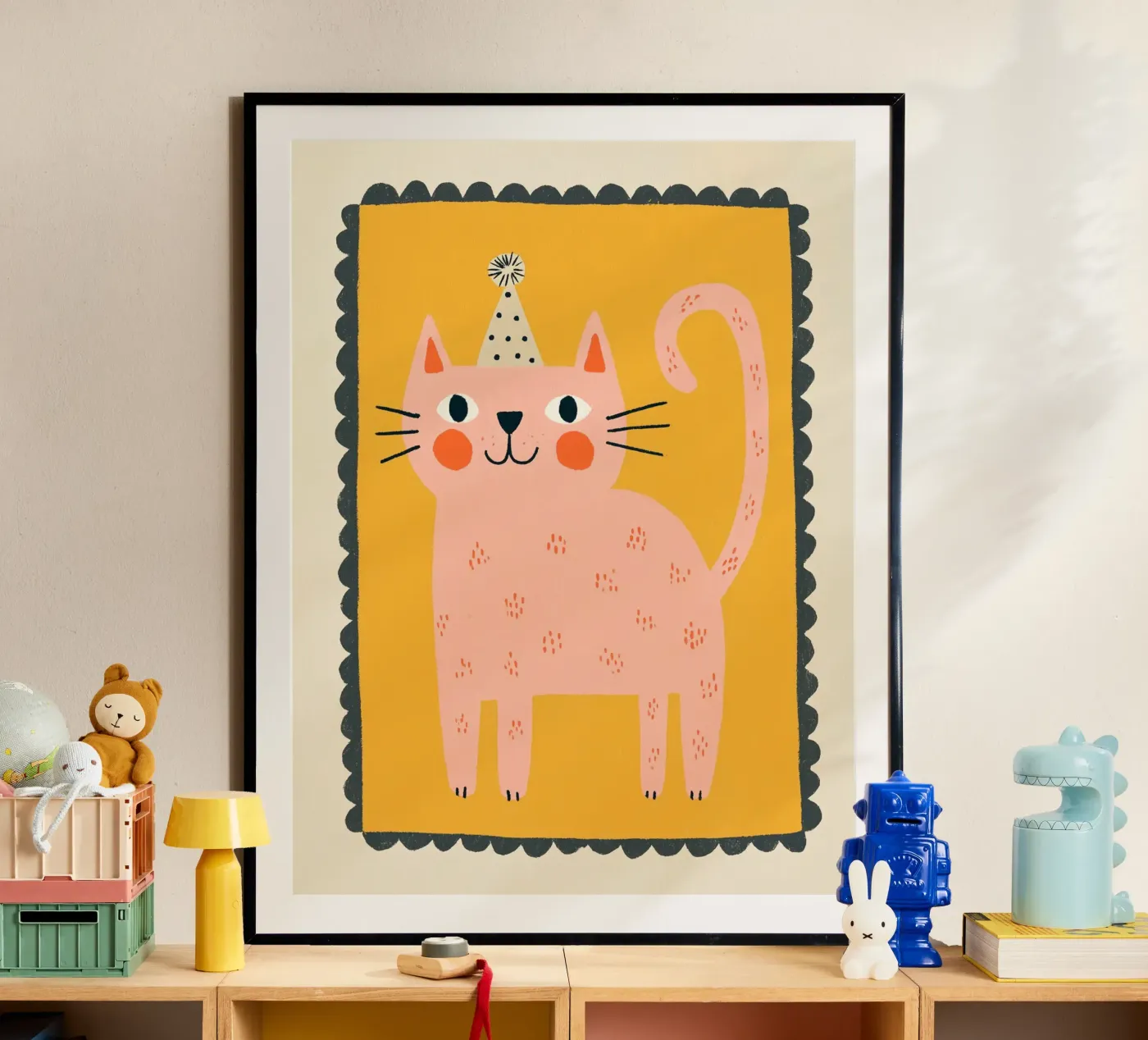 Cute Party Cat poster da Cool & Kind