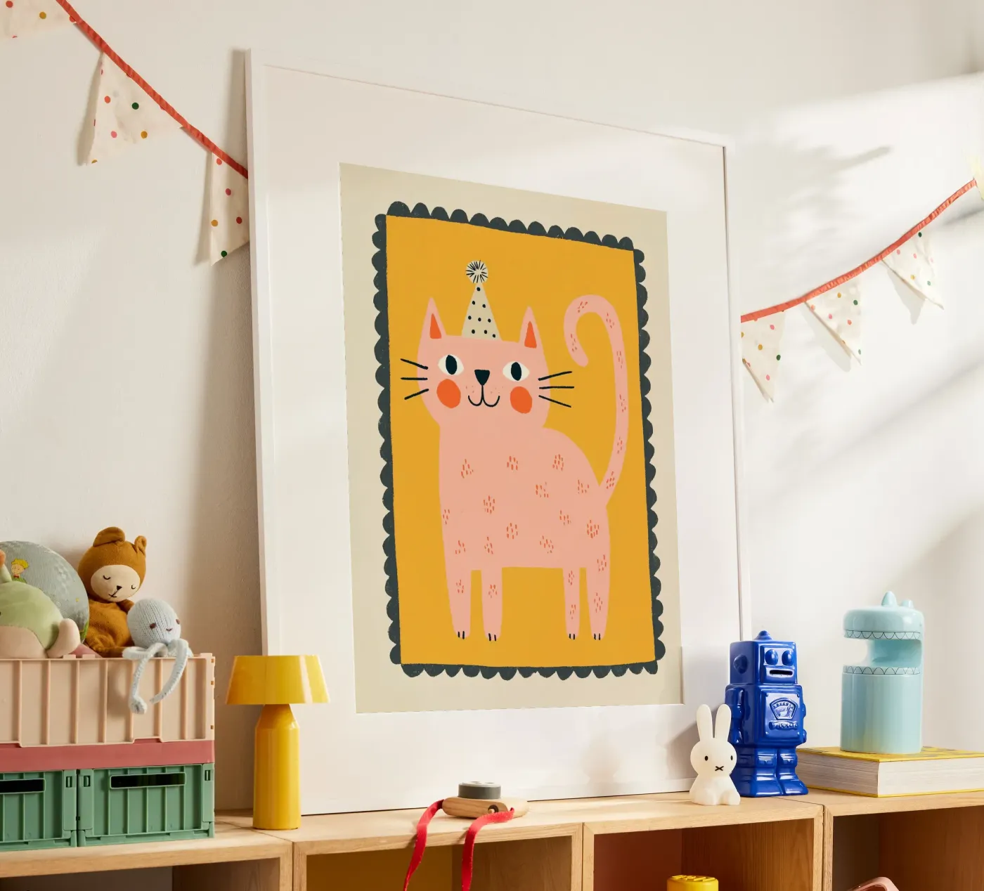 Cute Party Cat poster da Cool & Kind
