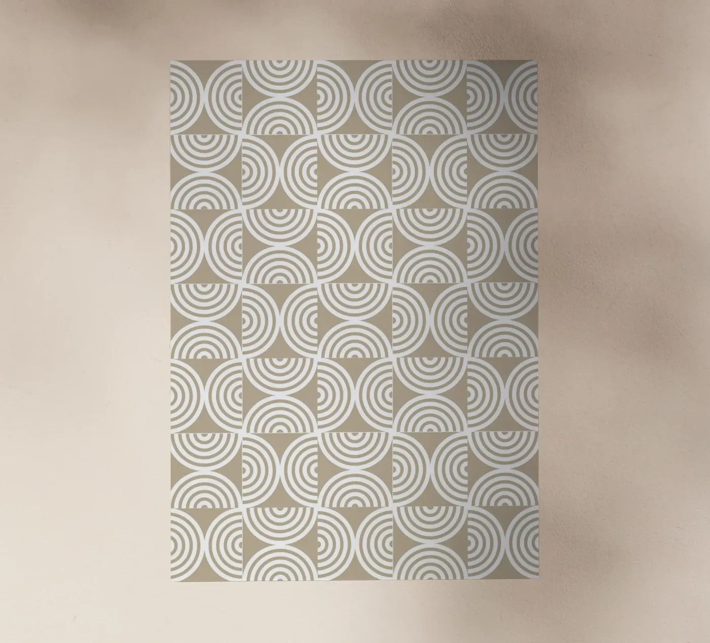 Bauhaus pattern pellicola backlit da Happypatterns