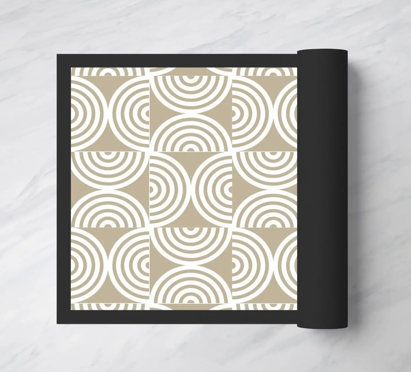 Bauhaus pattern Fußmatte von Happypatterns