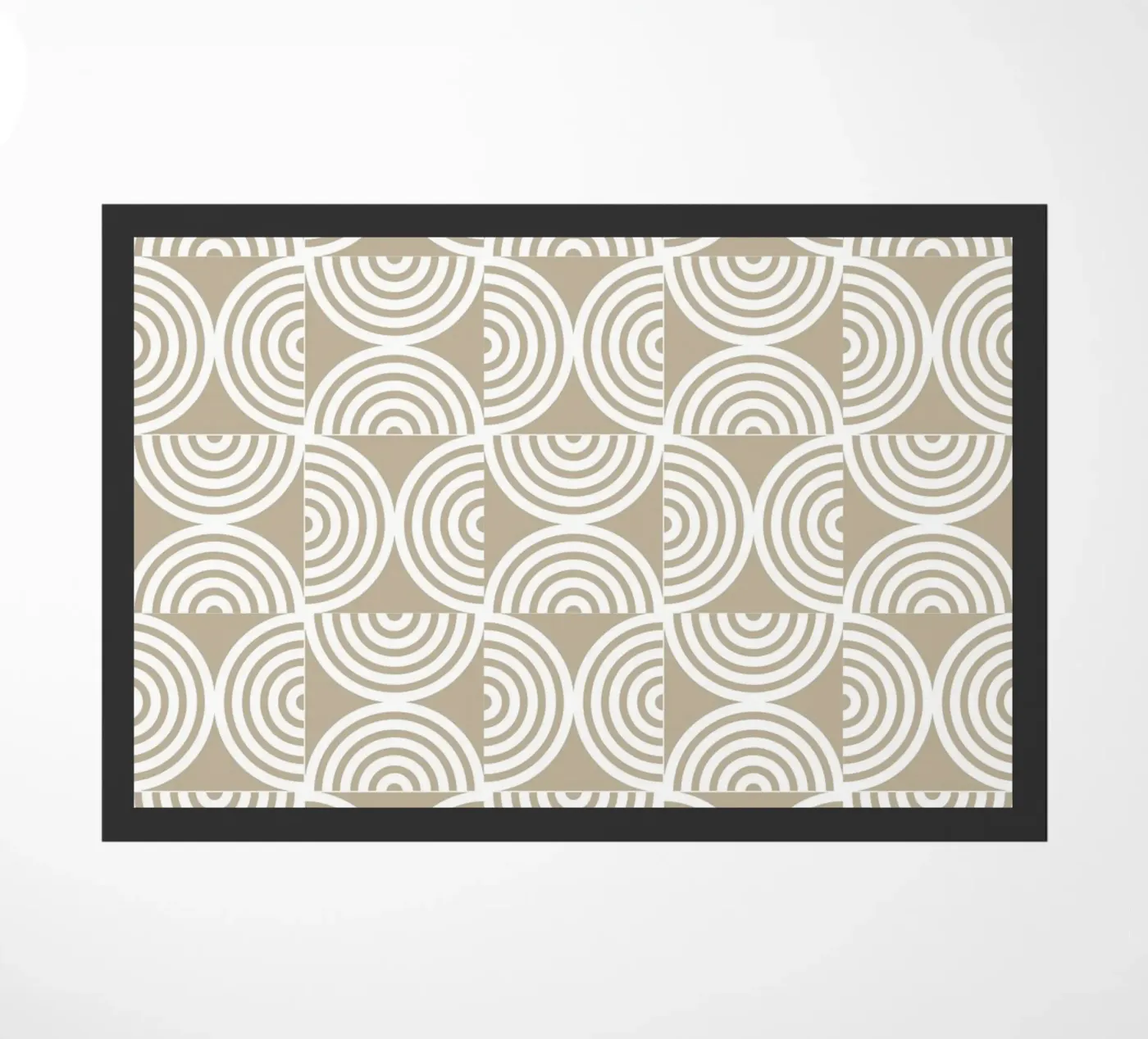 Bauhaus pattern Fußmatte von Happypatterns