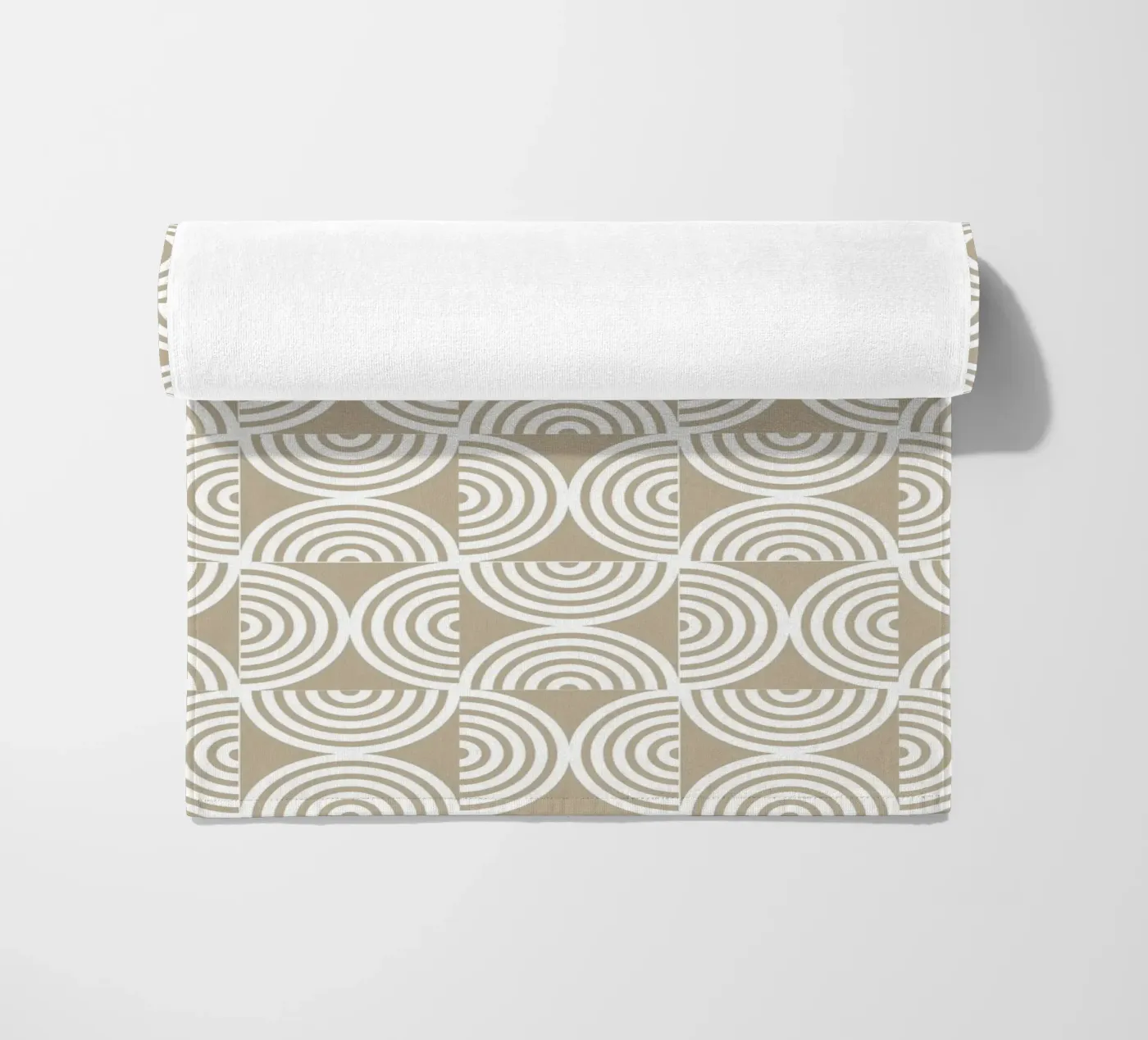 Bauhaus pattern beach towel by Happypatterns