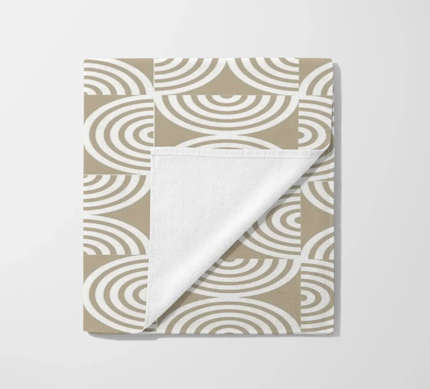 Bauhaus pattern beach towel by Happypatterns