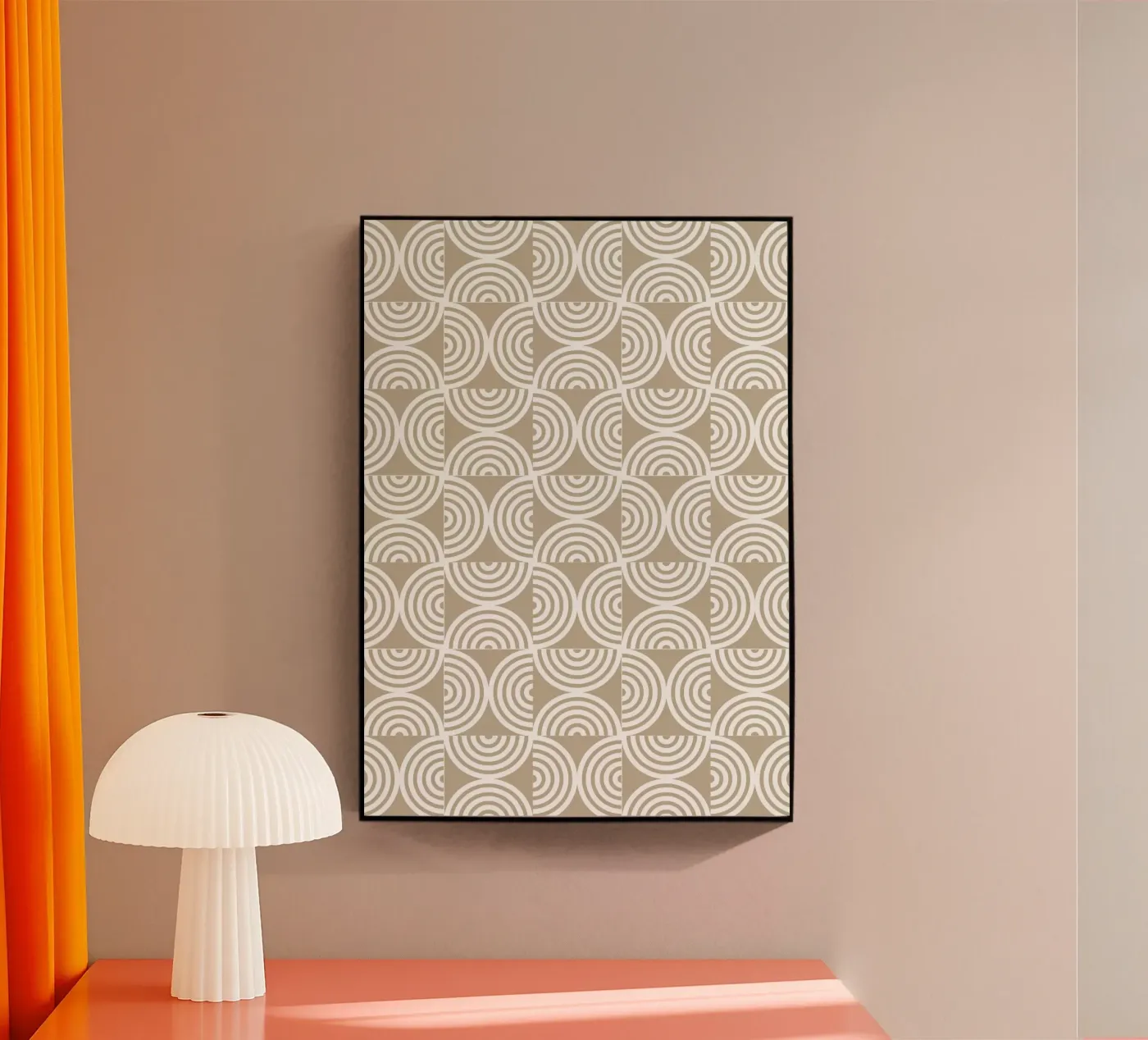 Bauhaus pattern plexiglas de Happypatterns