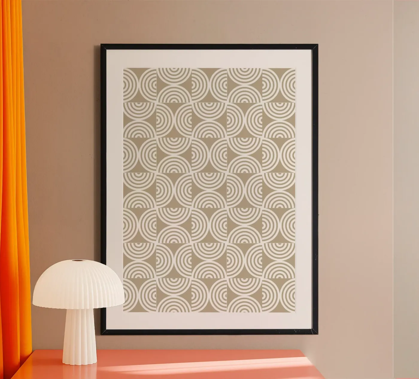 Bauhaus pattern Poster von Happypatterns